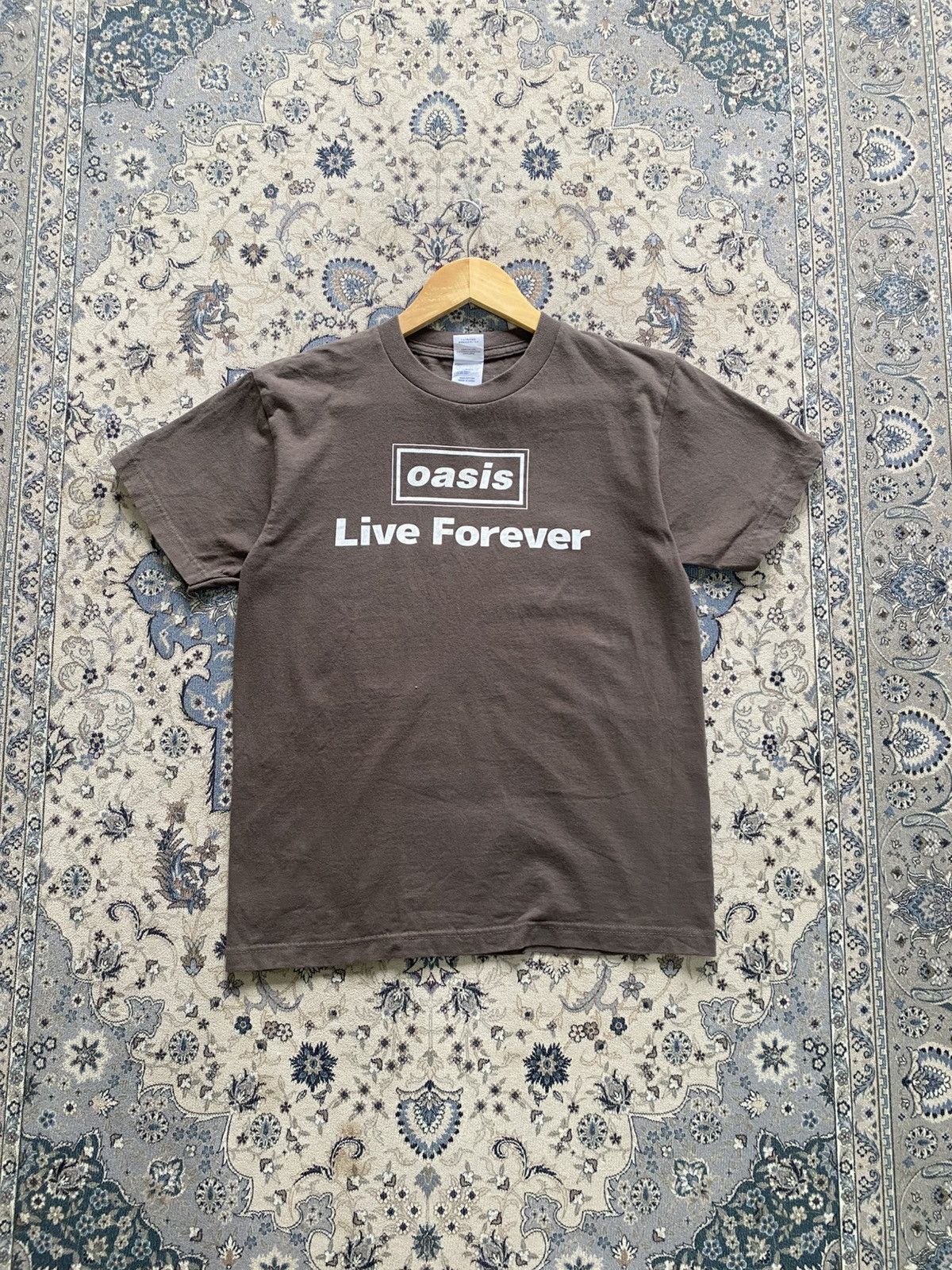 Band Tees VINTAGE OASIS LIVE FOREVER SS SHIRT 90s Size US S / EU 44-46 / 1 - 1 Thumbnail