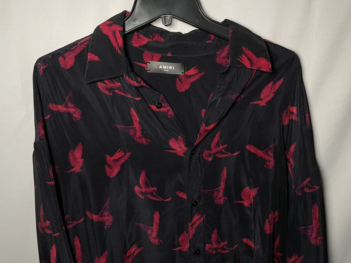Amiri Amiri Dove Shirt Size US S / EU 44-46 / 1 - 2 Thumbnail
