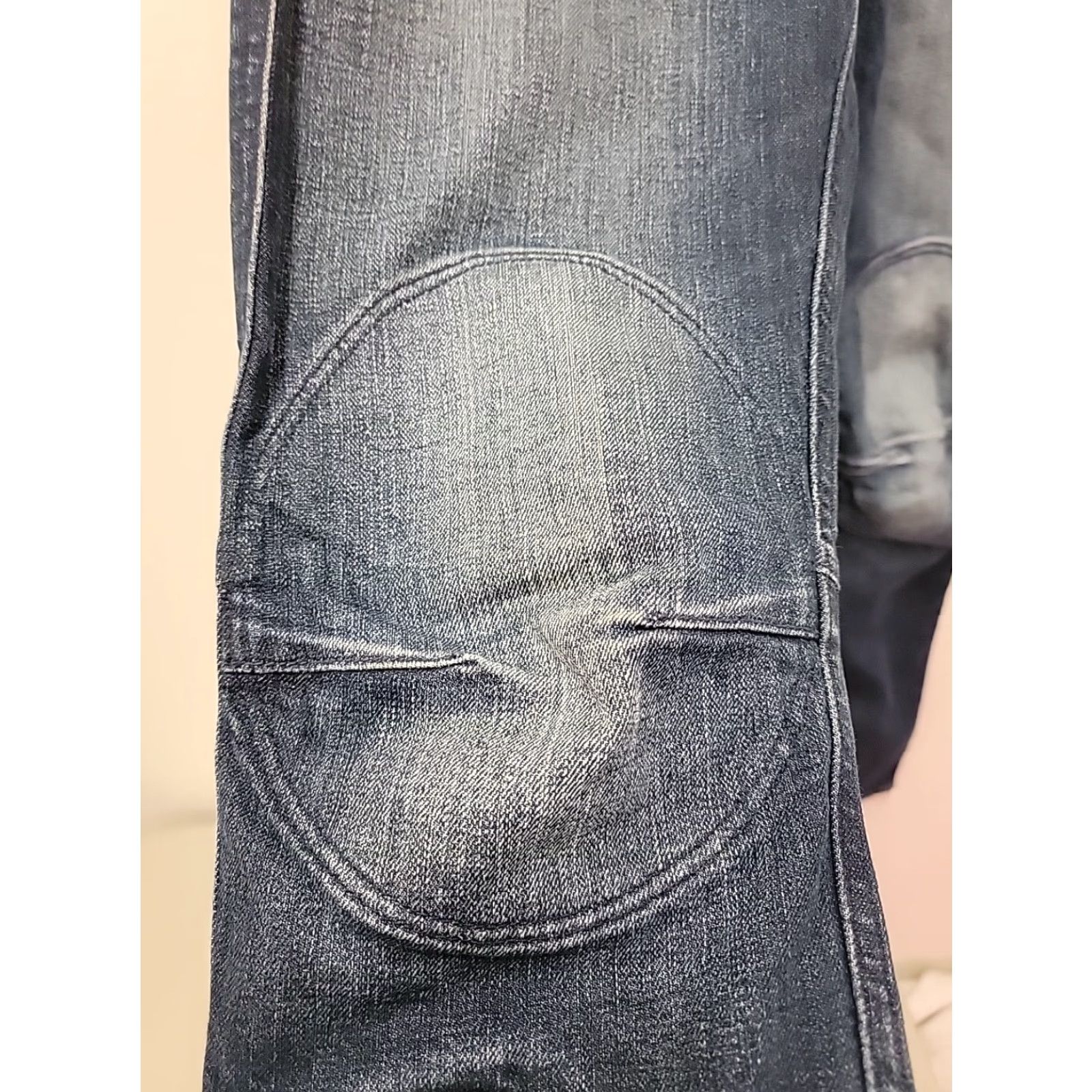 G-Star G Star Raw Jeans Slim Men's 29x32 Denim Blue Navy 3D Pilot Straight Hip Hop Designer Streetwear Mens Size US 29 - 4 Thumbnail