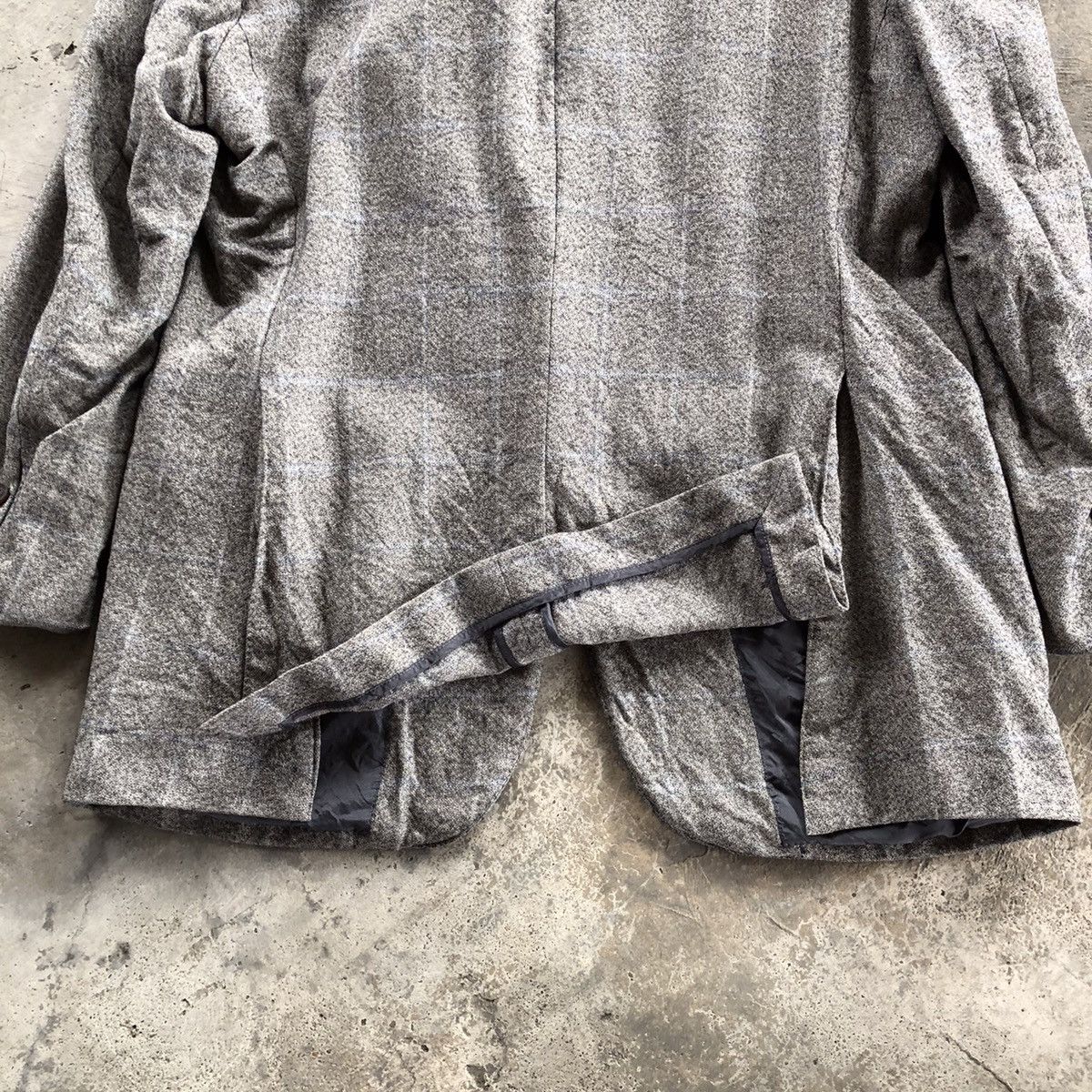 Burberry BURBERRY Plaid Blazer Coat Size 40R - 6 Thumbnail