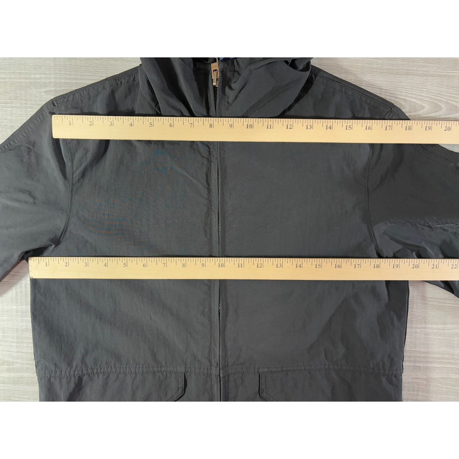 Rag & Bone Rag & Bone Hooded rain full zip Jacket Size 38 US S color Bl Size US S / EU 44-46 / 1 - 8 Thumbnail