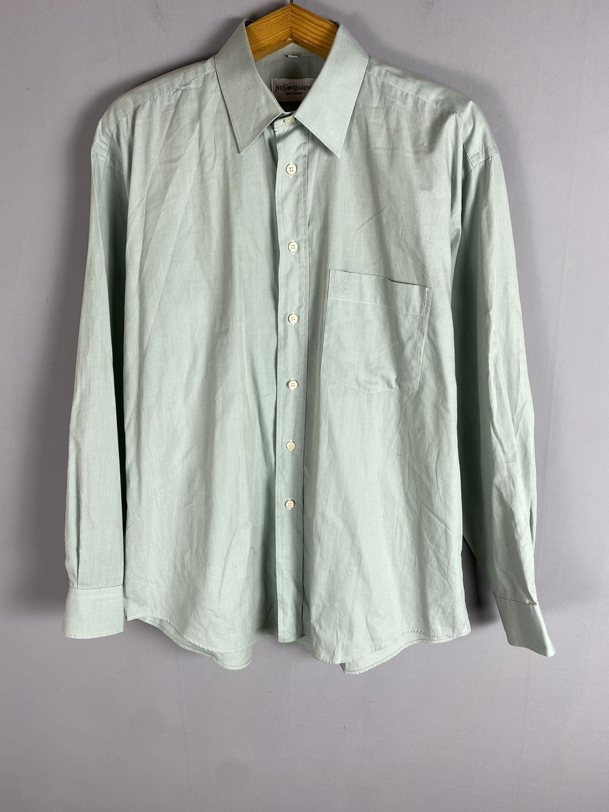 Yves Saint Laurent Vintage YSL Yves Saint Laurent shirt Size US L / EU 52-54 / 3 - 4 Thumbnail