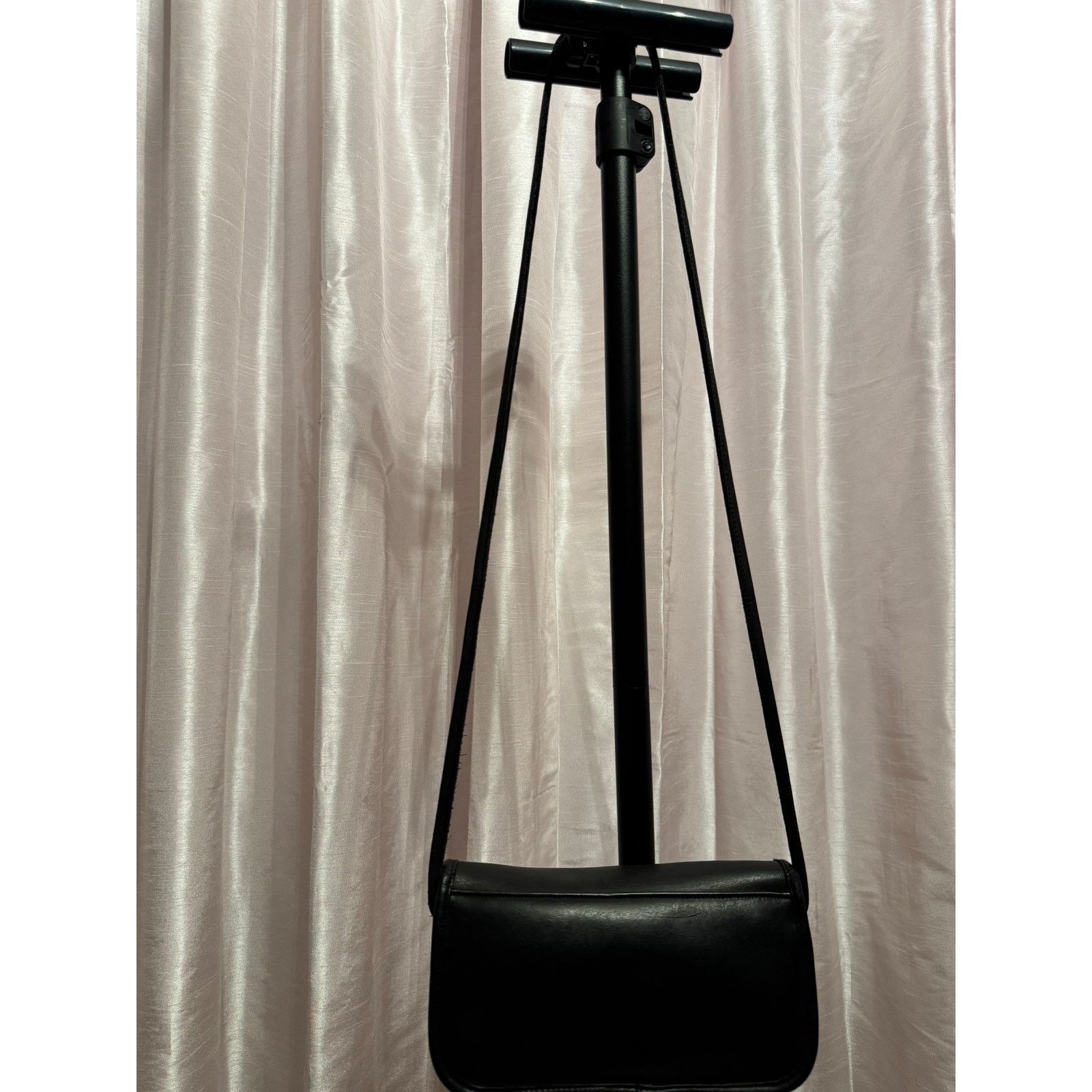 Coach Beautiful Rich Black Vintage 1990s Coach 2065 Dinky Purse Size ONE SIZE - 9 Thumbnail