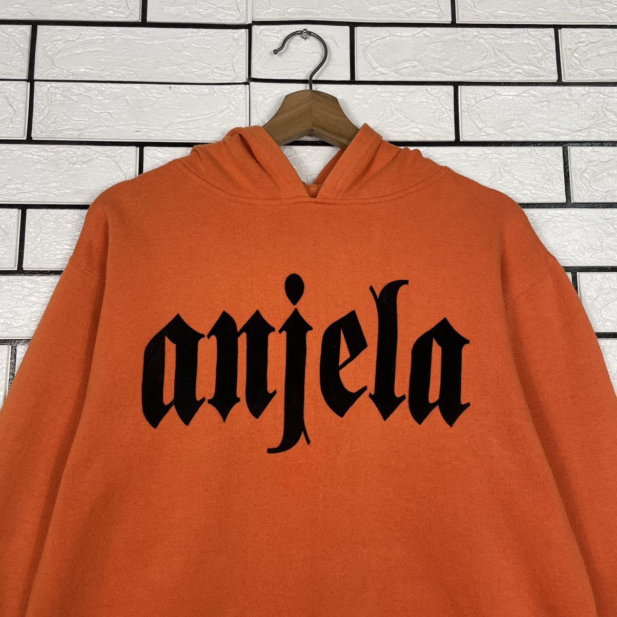 Japanese Brand Japanese Brand Triple Rund Angela Pullover Orange Hoodie Size US M / EU 48-50 / 2 - 10 Thumbnail