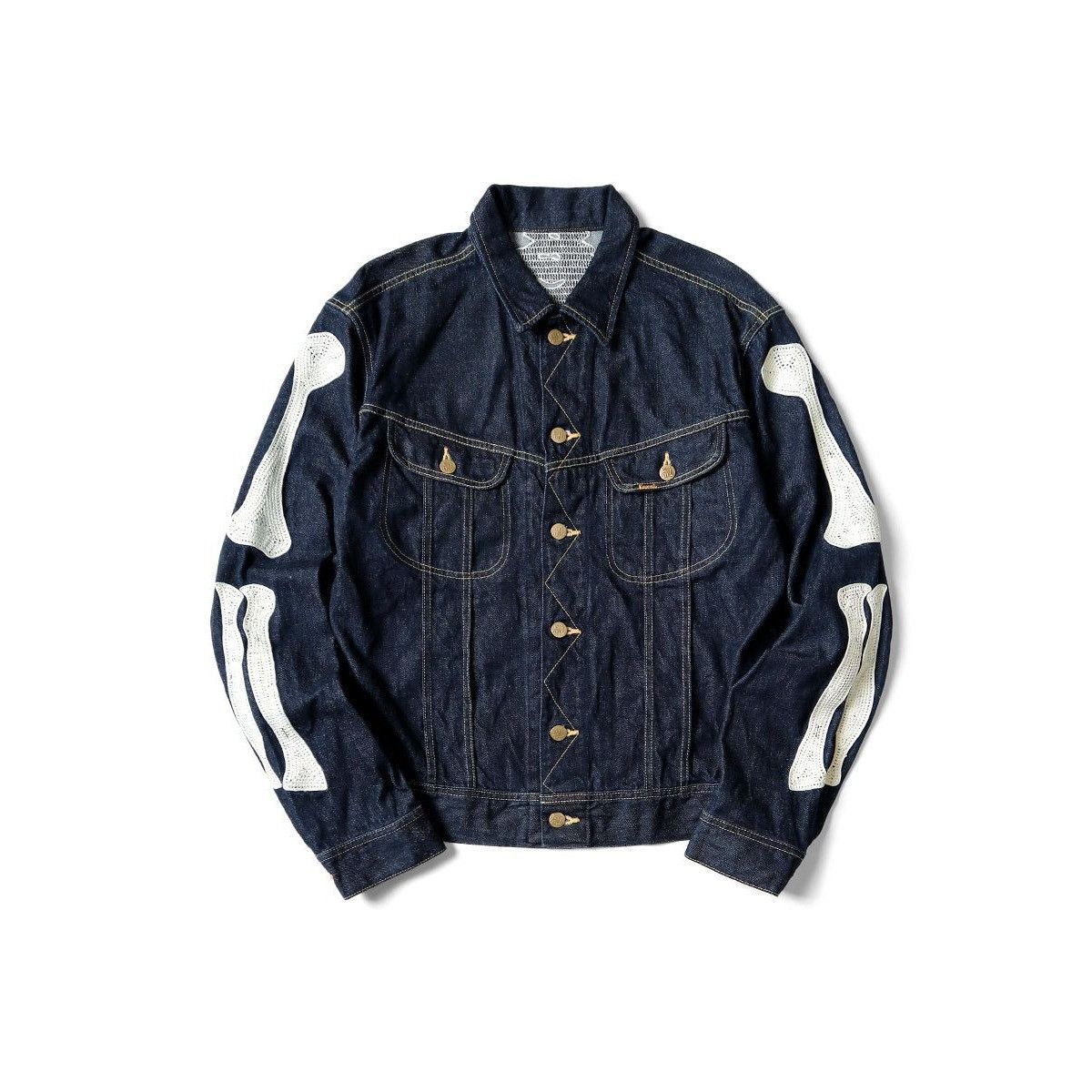 Kapital Kapital Denim bone Mexican Tuxedo Westerner Jacket 44 Size US S / EU 44-46 / 1 - 1 Thumbnail