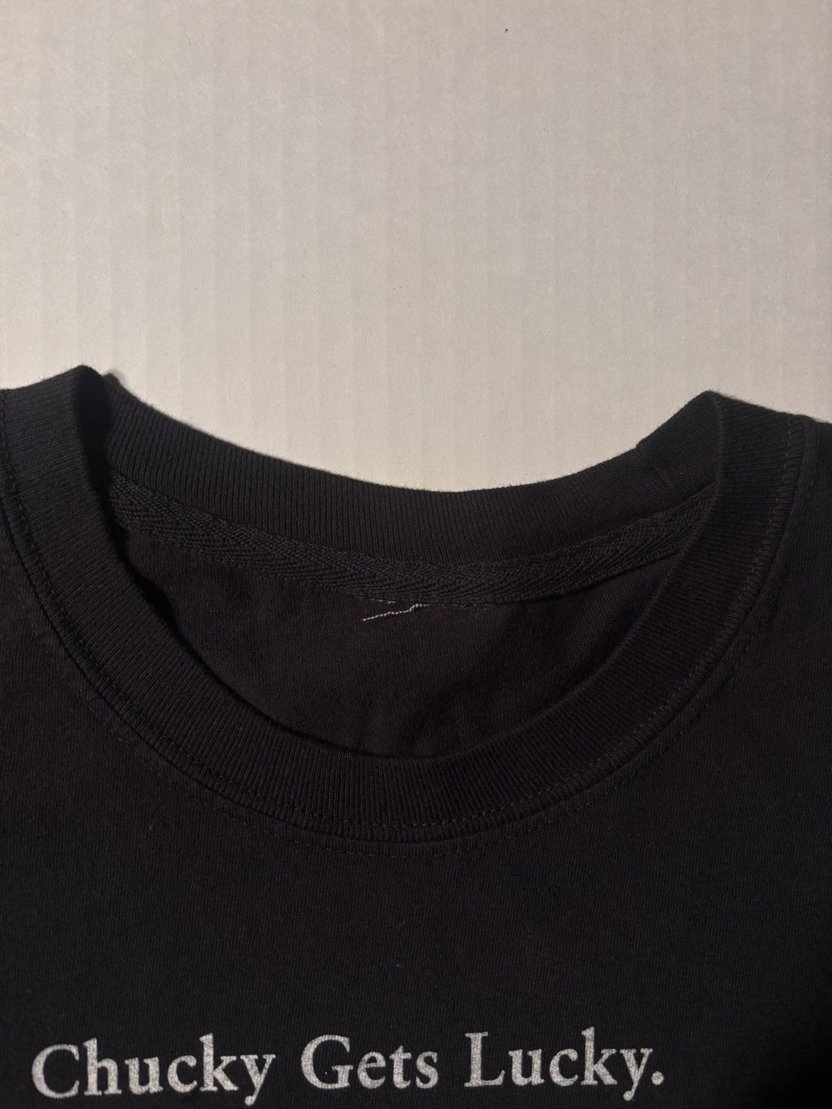 Vintage Vtg Bride Of Chucky 1998 Horror Halloween Movie Promo Tshirt Size US XL / EU 56 / 4 - 3 Thumbnail