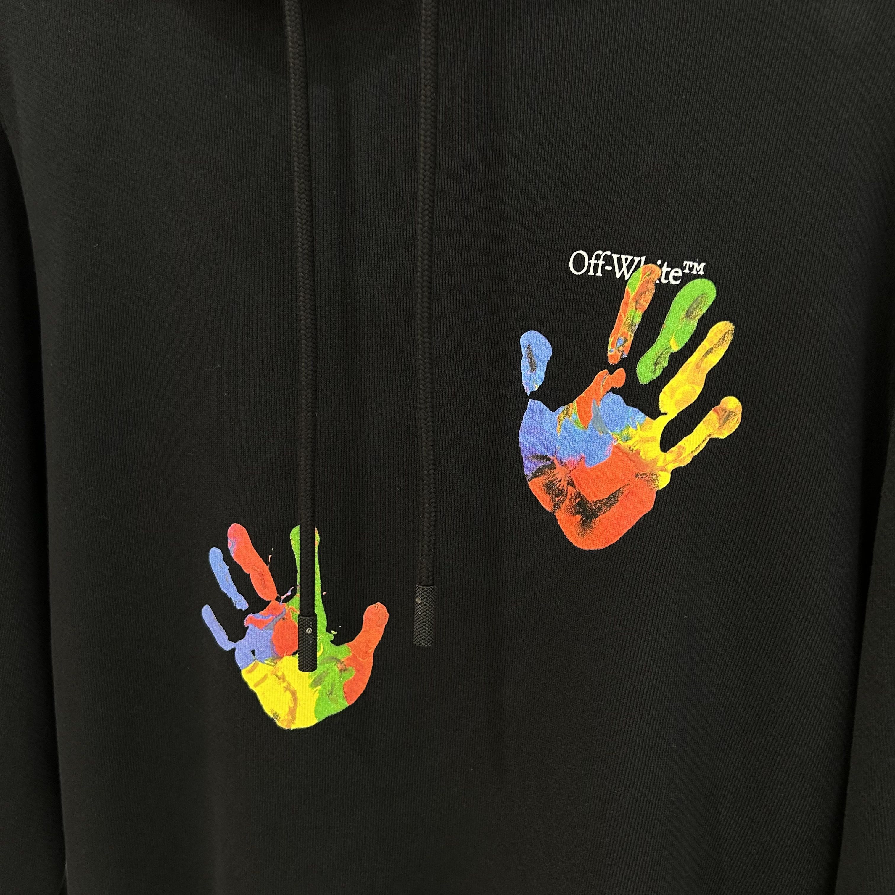Off-White OFF-WHITE Kids Hands Hoodie Size US XS / EU 42 / 0 - 2 Thumbnail