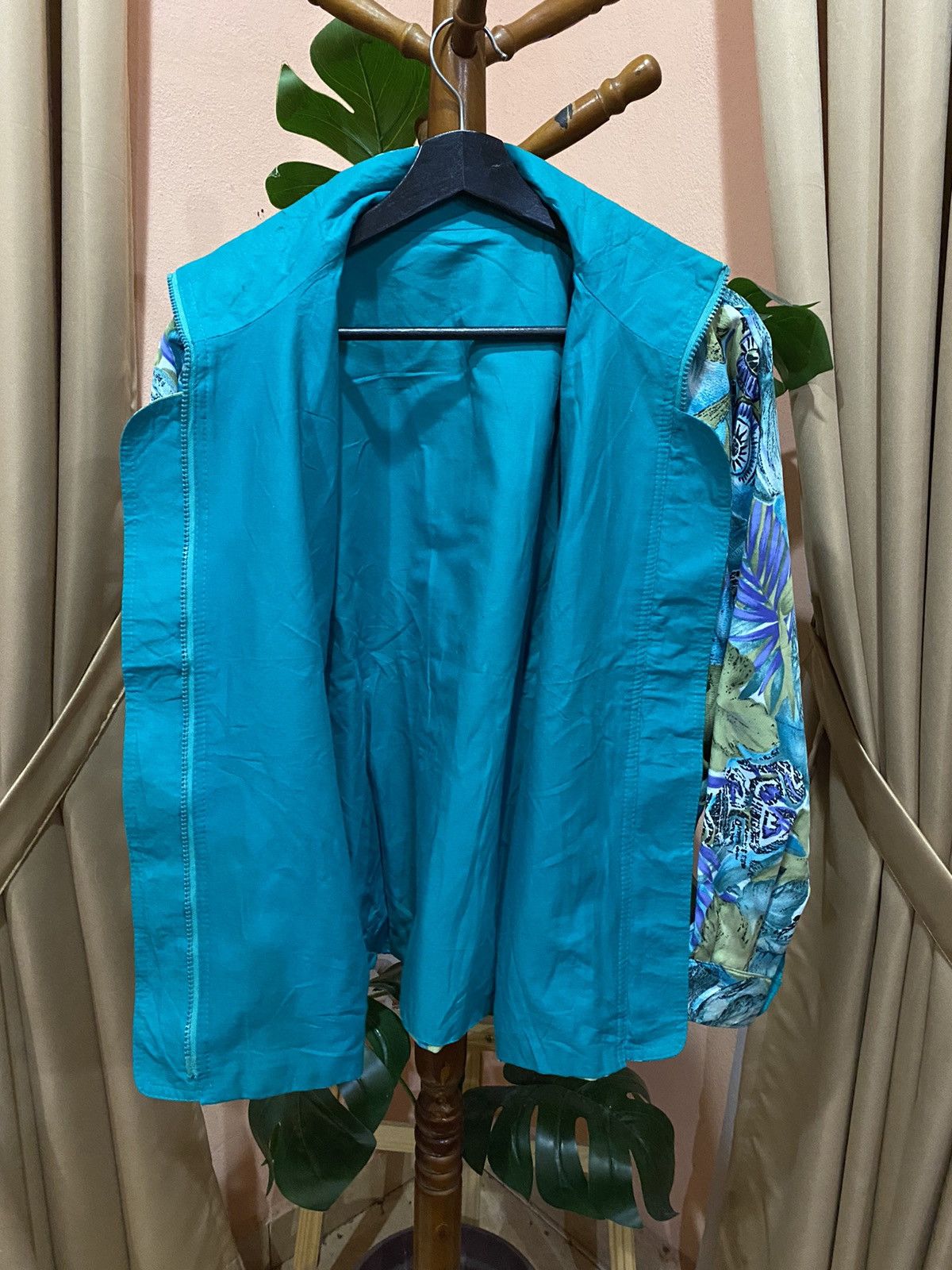 If Six Was Nine × Vintage VINTAGE ABSTRACT ALL OVER FLOWER JACKET Size US M / EU 48-50 / 2 - 9 Thumbnail