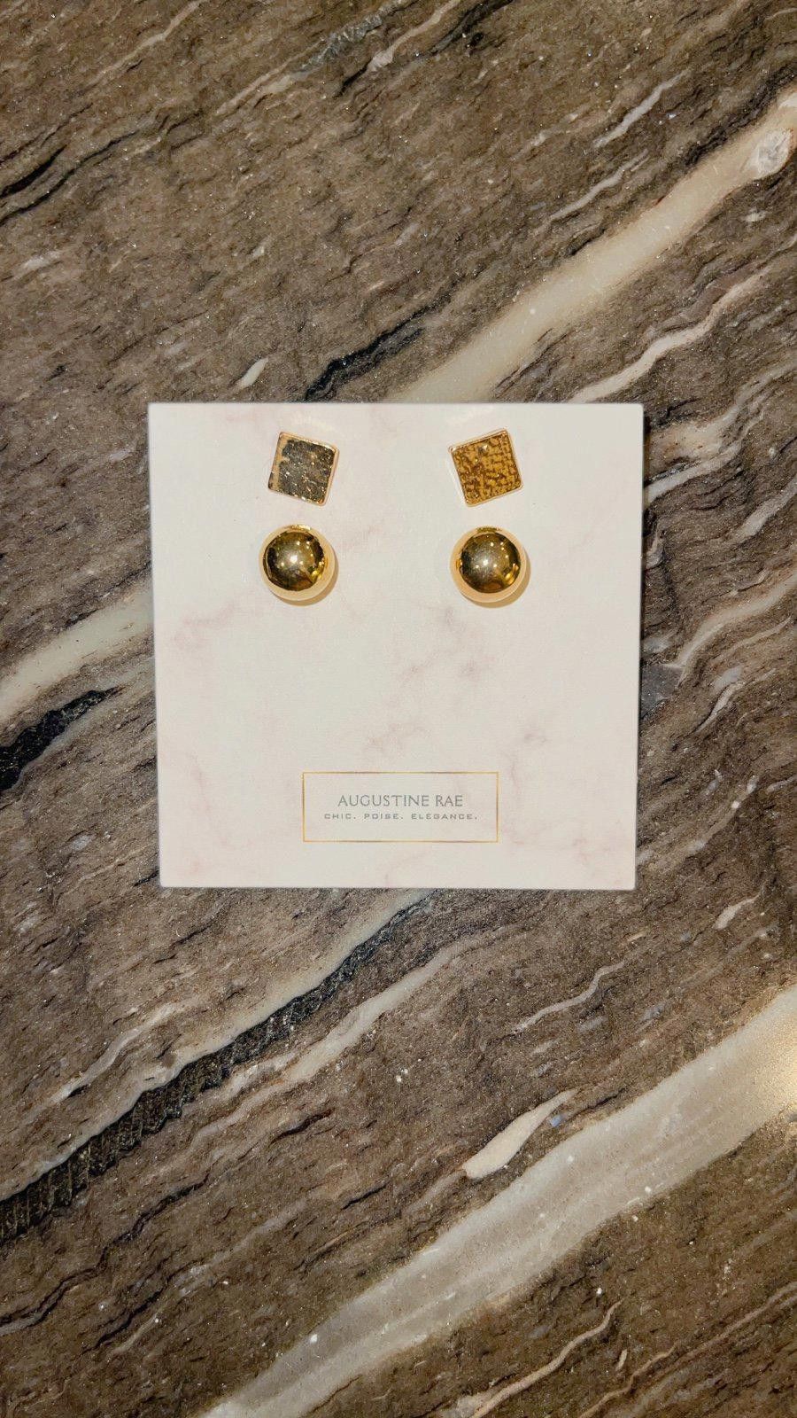 Other Chic Square & Round Earrings Size ONE SIZE - 1 Preview