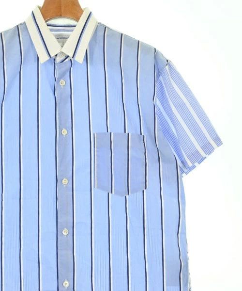 Comme des Garcons SHIRT Shirt Striped Switching Short Sleeve Size US S / EU 44-46 / 1 - 4 Thumbnail