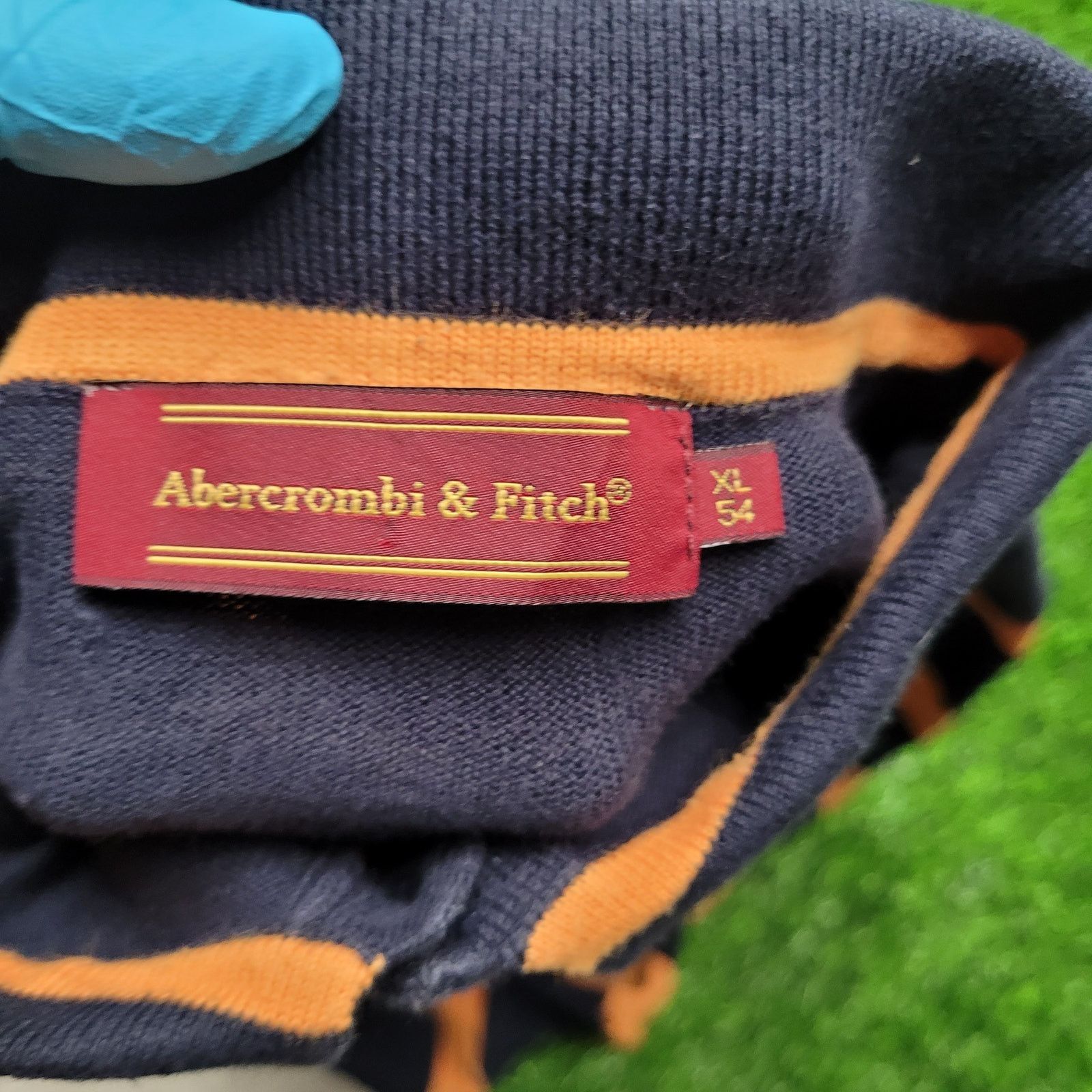 Abercrombie & Fitch VTG 90s Abercrombie & Fitch Knit Long Sleeve Polo Sweater XL Size US XL / EU 56 / 4 - 10 Thumbnail