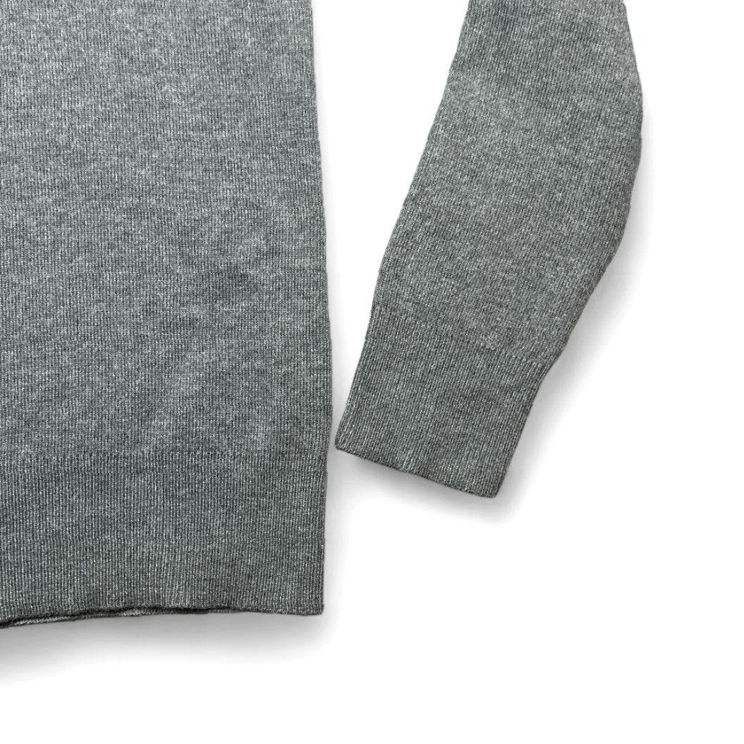 Banana Republic Banana Republic Sweater Adult MEDIUM Gray Merino Wool Blend Pullover Crew Neck Knit's Solid Color Long Sleeve Regular Fit Mens 20x27.500 Size US M / EU 48-50 / 2 - 5 Thumbnail