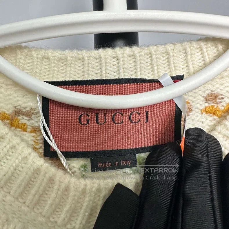 Gucci Gucci Knitted pullover sweater Size US XXS / EU 40 - 3 Thumbnail