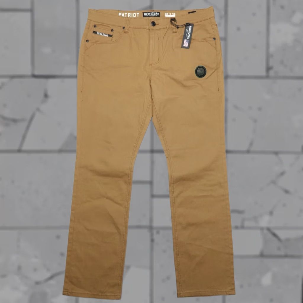 Vintage Howitzer Patriot Void Grenade Tactical Pants Mens Size 40x34 Stretch Khaki Chino Army Military Size US 40 / EU 56 - 1 Thumbnail