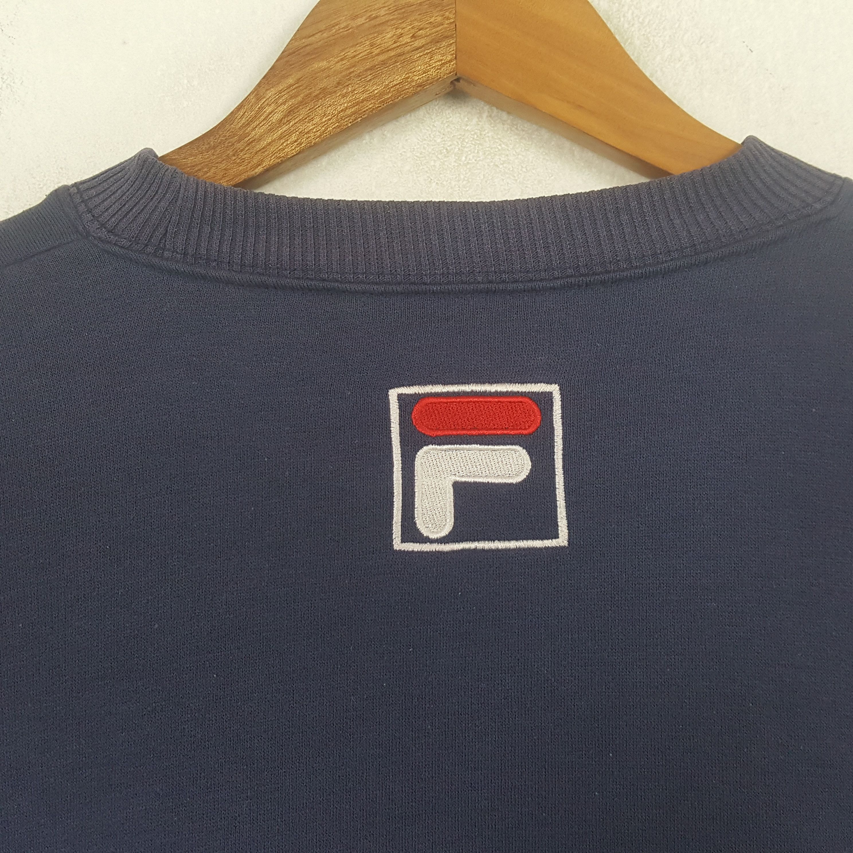 Fila × Vintage Vintage FILA BIELLA ITALIA Sportswear Brand Sweatshirt Size US L / EU 52-54 / 3 - 4 Thumbnail