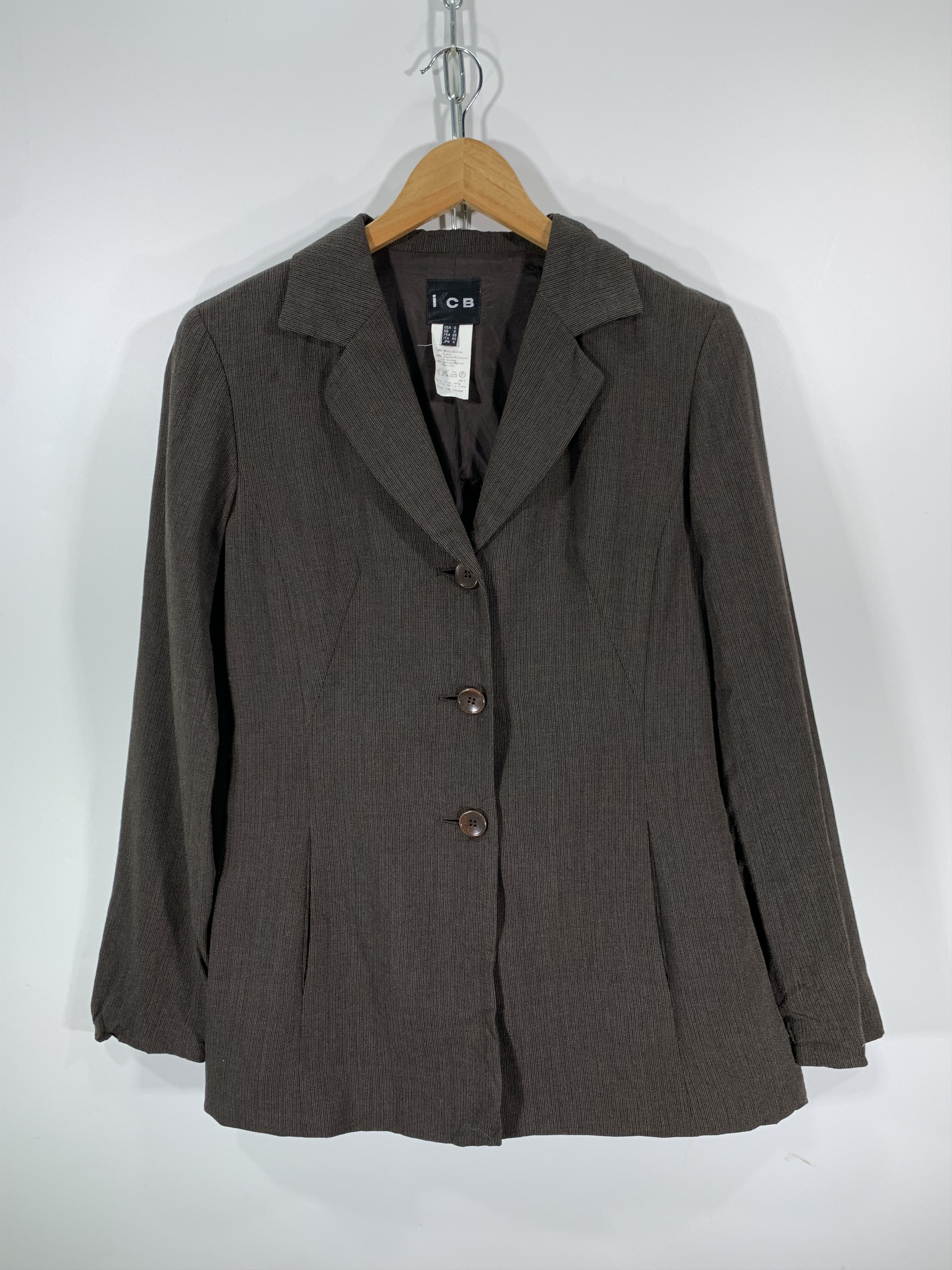 Designer Vintage ICB Blazer Size S / US 4 / IT 40 - 1 Thumbnail
