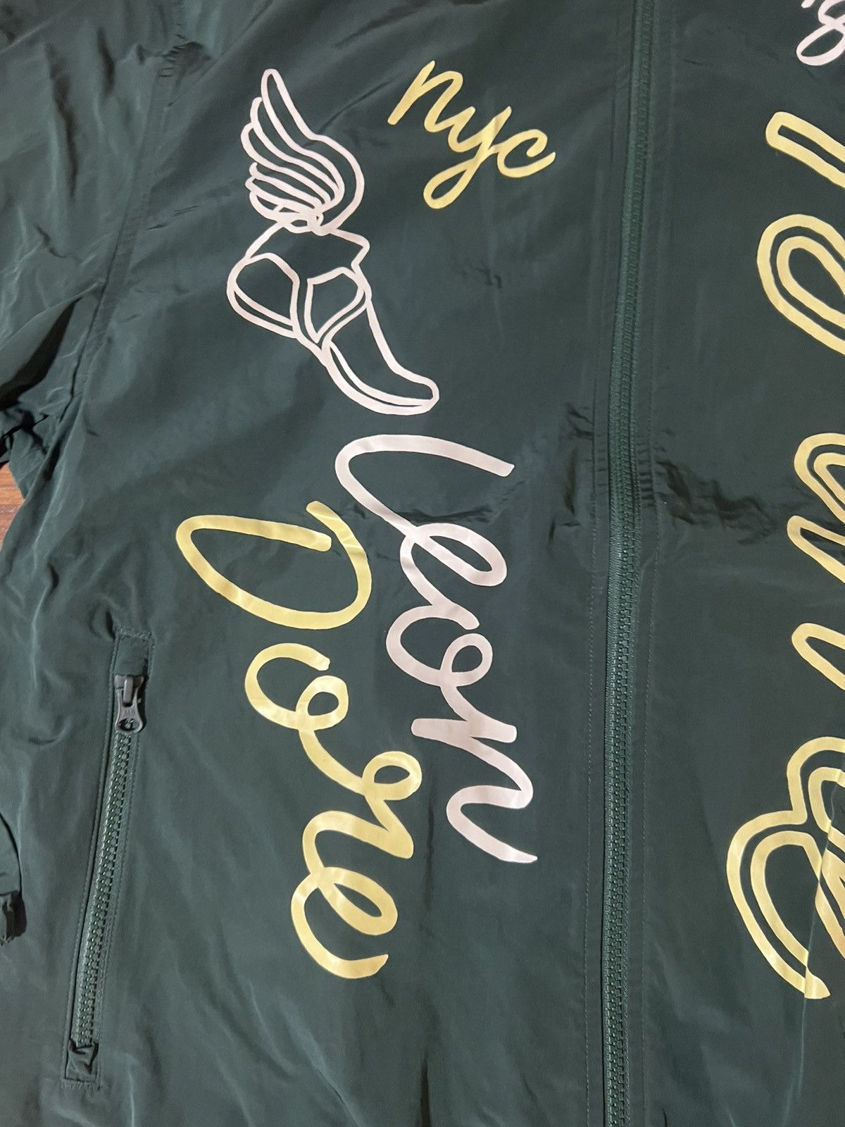 Aime Leon Dore Aime Leon Dore ALD Wingfoot Track Jacket in Pine Grove Large Size US L / EU 52-54 / 3 - 2 Thumbnail