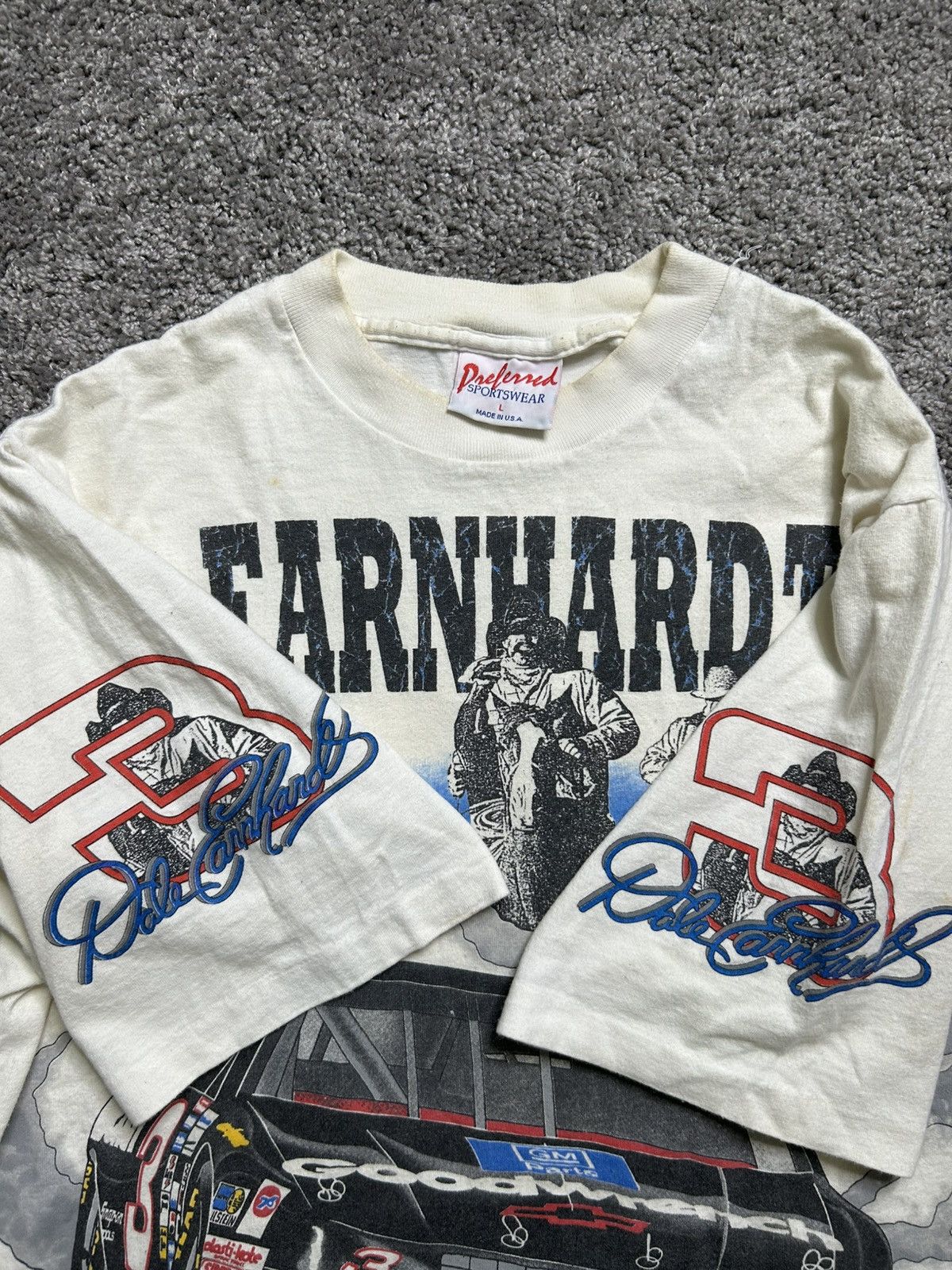 Vintage Vintage 90s NASCAR Earnhardt Cowboys and Engines Tee Size US L / EU 52-54 / 3 - 5 Thumbnail