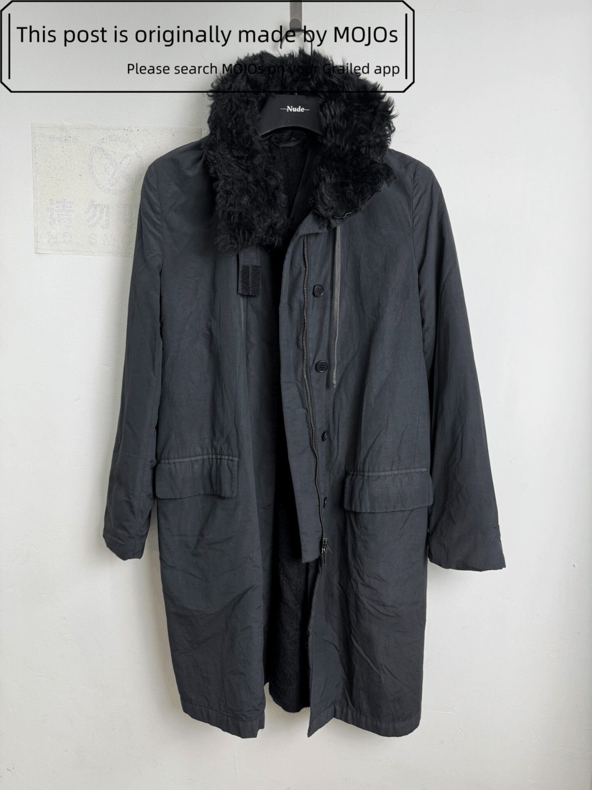 Helmut Lang Sz 40 Helmut Lang 99AW Fur Neck Parkas mojos16441215 Size US M / EU 48-50 / 2 - 3 Thumbnail