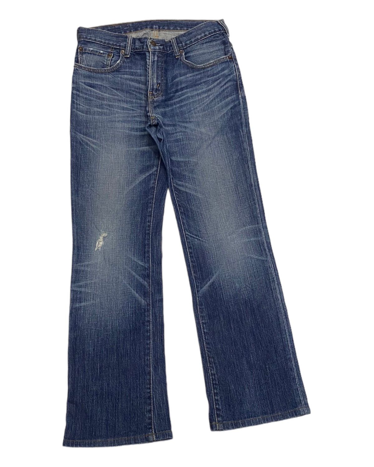 Levi's VINTAGE LEVIS 517 DISTRESSED DENIM JEANS Size US 30 / EU 46 - 5 Thumbnail