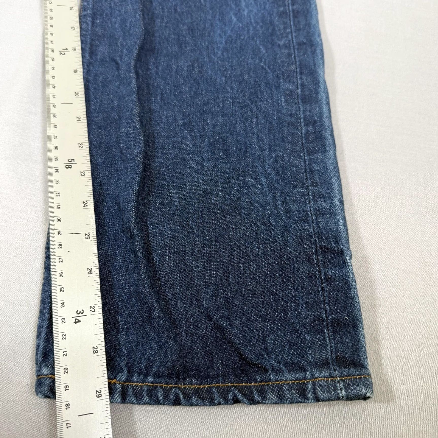 Levi's VINTAGE Levi's Jeans Mens 34x29 Blue 501 Straight Fit Denim Pants Western 90s Size US 34 / EU 50 - 5 Thumbnail