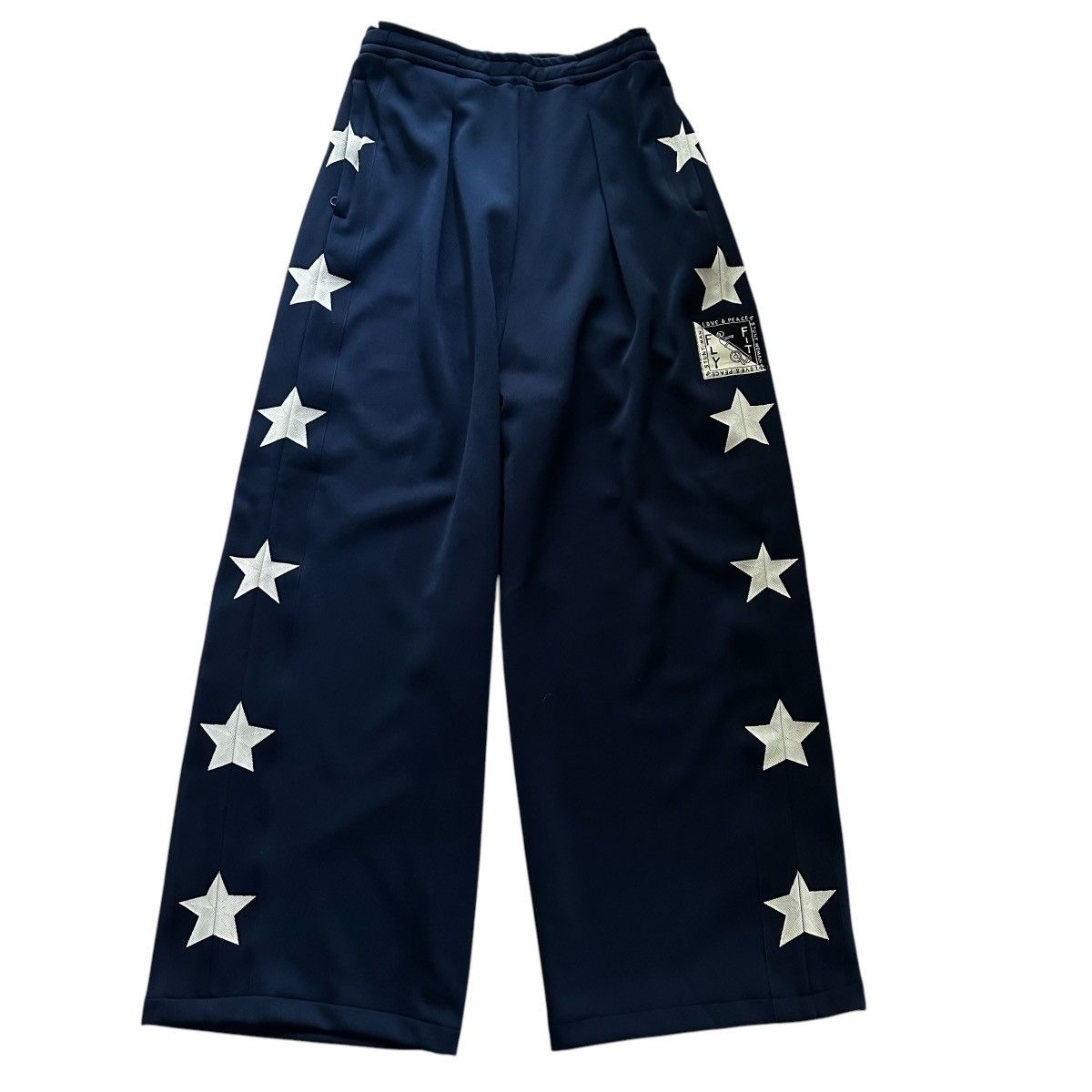 Kapital [2] KAPITAL Smooth Jersey Stuntman Baggy Track Pants Size US 32 / EU 48 - 1 Thumbnail