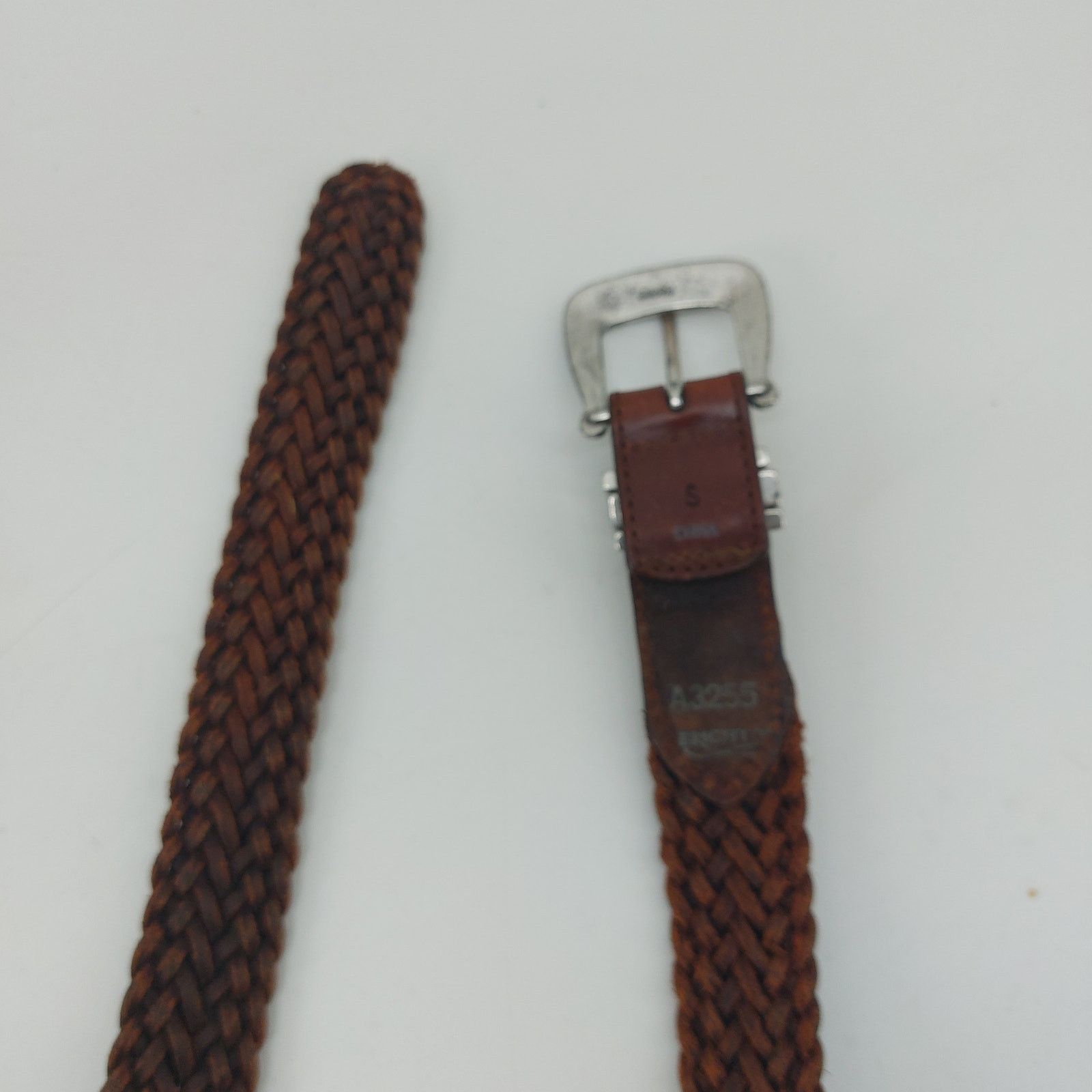 Brighton Brighton Brown Women's Leather Belt Braided Small Casual Size ONE SIZE - 6 Thumbnail