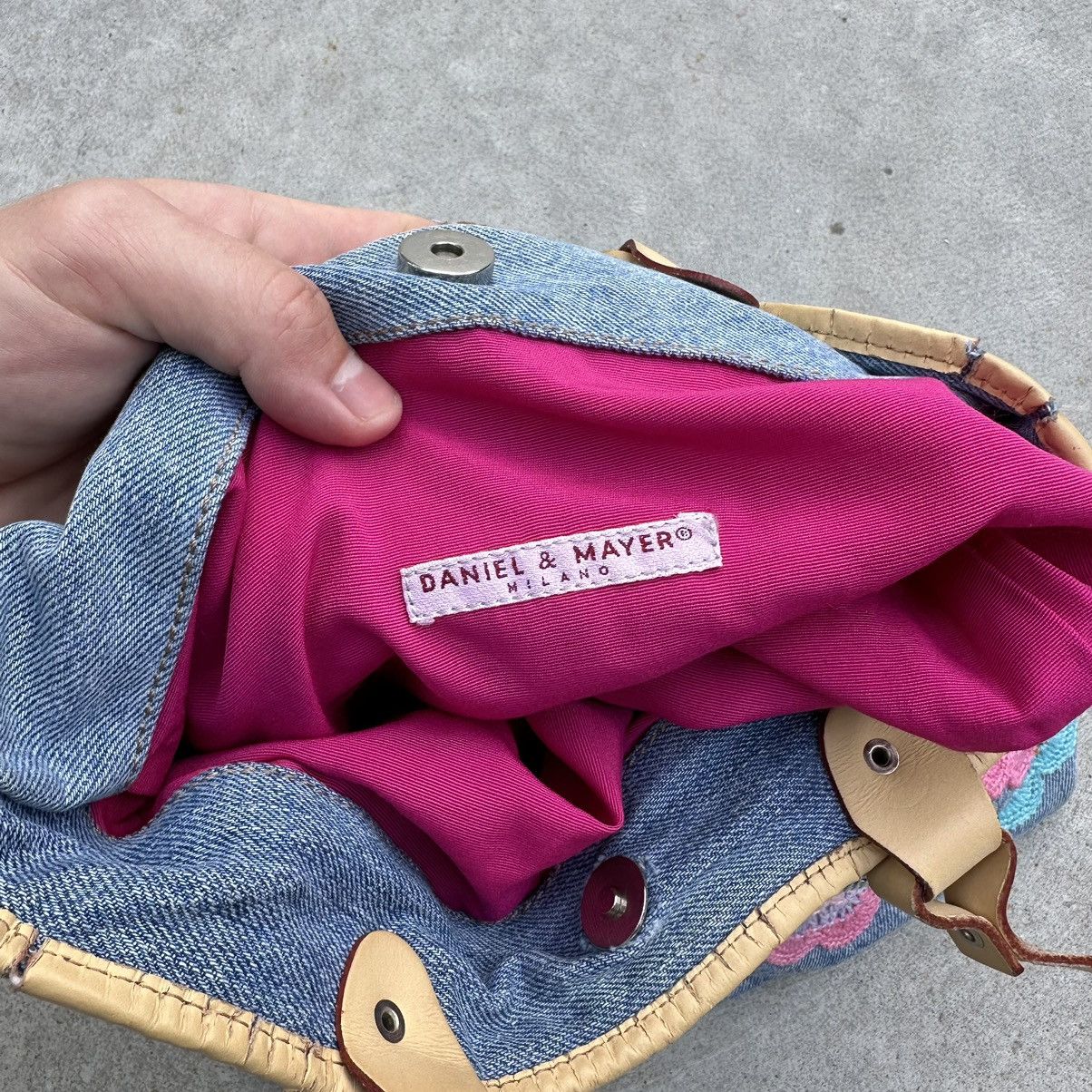 Japanese Brand Vintage Japanese Style Daniel Mayer Milano Denim Bag Custom Size ONE SIZE - 13 Thumbnail