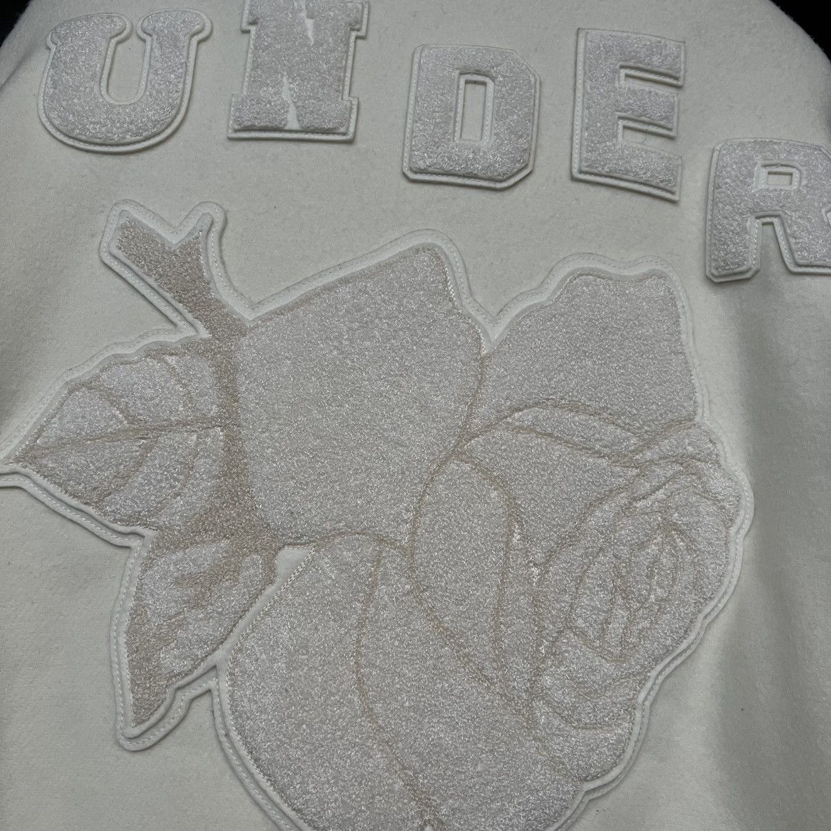 Jun Takahashi Undercover “A Wolf Will Never Be A Pet” Leather Wool Bomber Size US XL / EU 56 / 4 - 5 Thumbnail