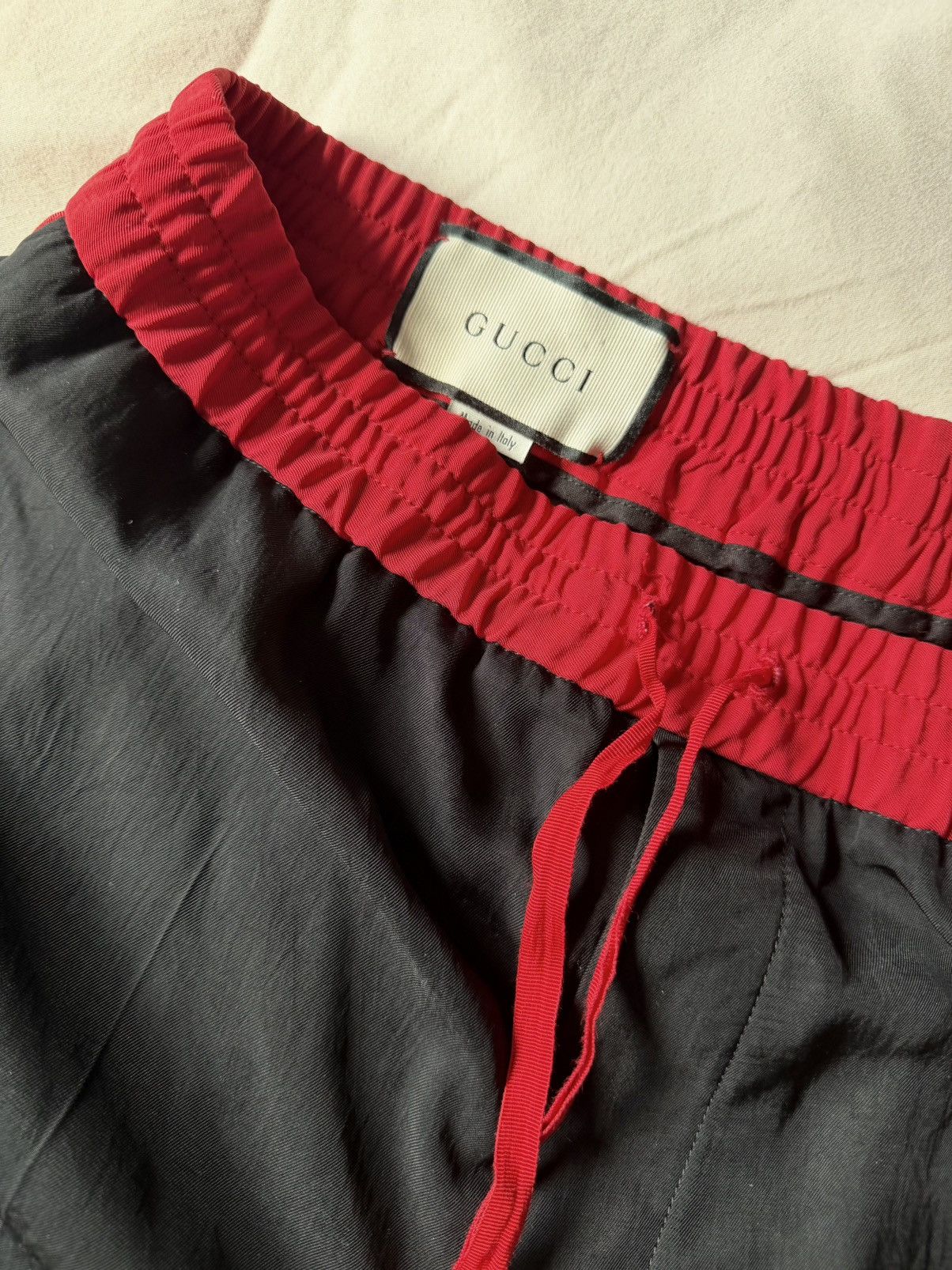 Gucci Gucci Pants Black w/ Web Stripe Logo Size US 32 / EU 48 - 5 Thumbnail