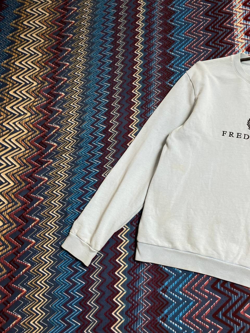 Fred Perry sweatshirt Y2K Fred Perry big logo Vintage Sweaters Size US M / EU 48-50 / 2 - 6 Thumbnail