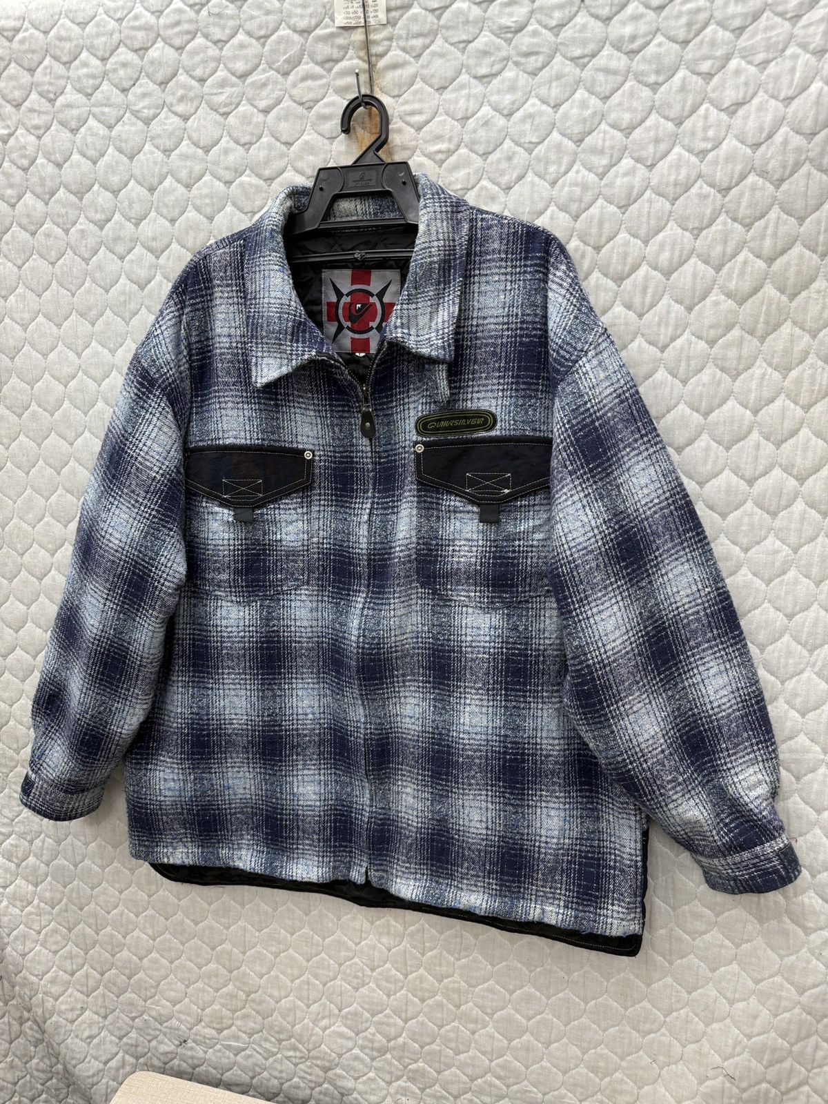 Quiksilver 🔥🔥🔥ARCHIVE VINTAGE QUIKSILVER PLAID JACKET Size US L / EU 52-54 / 3 - 2 Thumbnail
