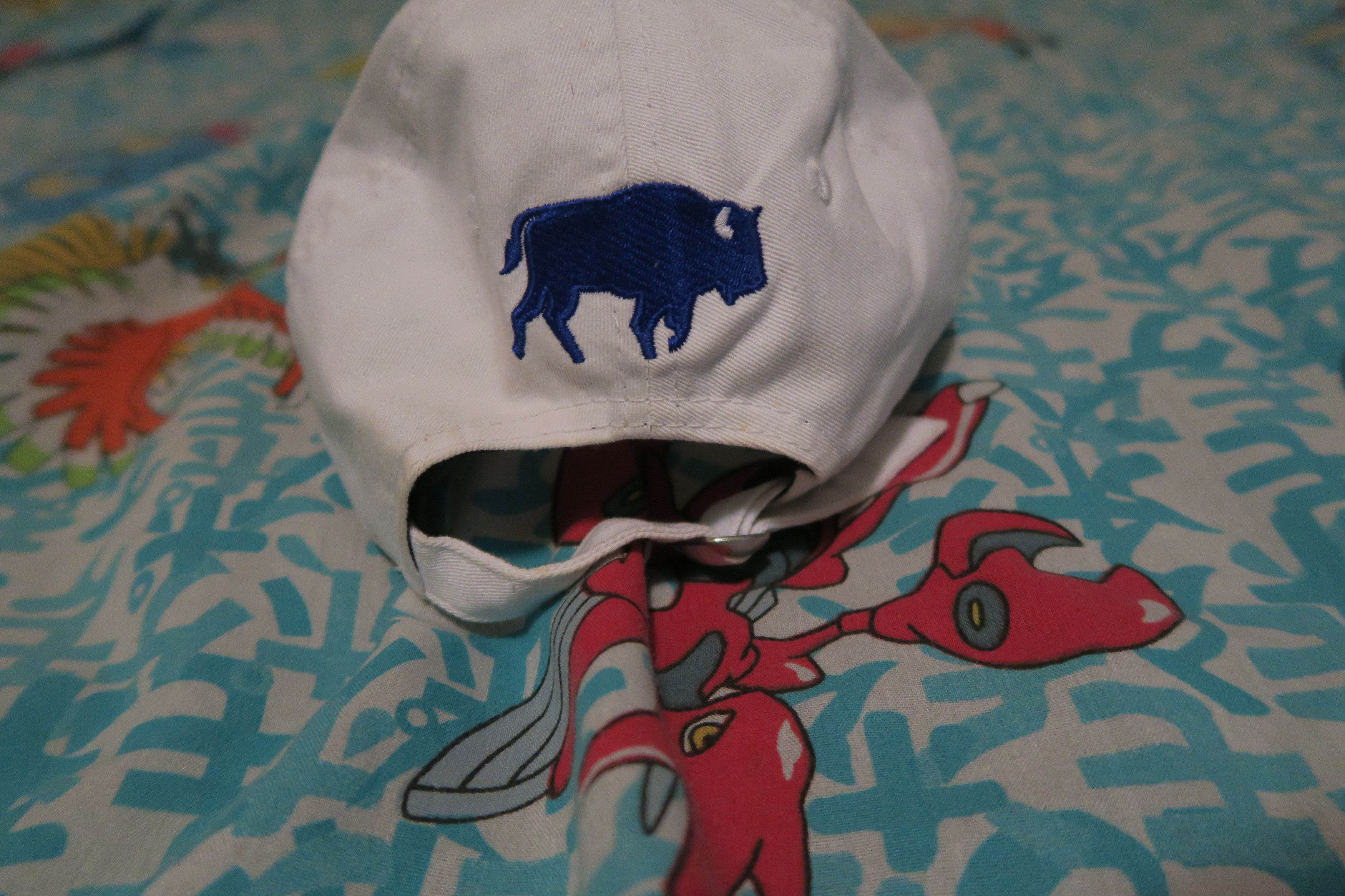 NFL × New Era Buffalo Bills New Era 9Twenty Embroidered Hat One Buffalo Size ONE SIZE - 4 Thumbnail