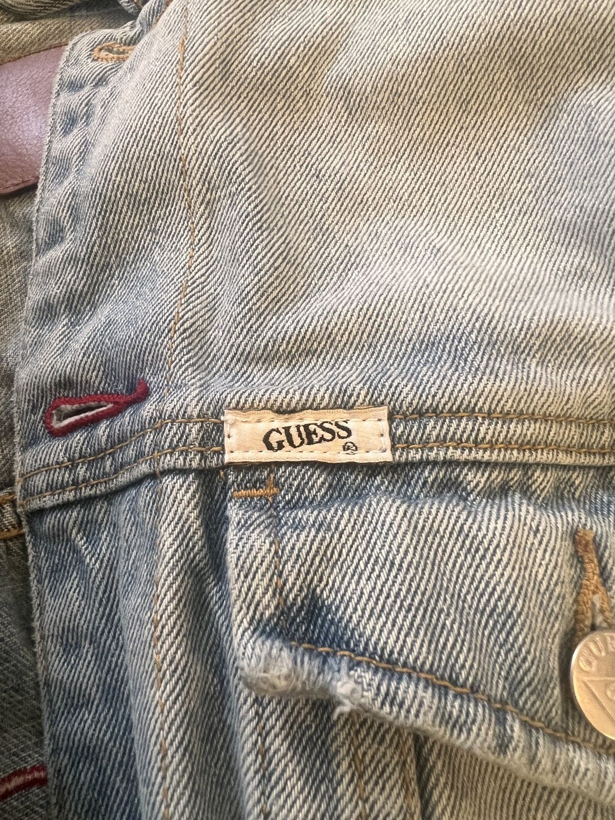 A$AP Rocky × Guess A$AP Rocky x GUESS Denim Jacket Size US M / EU 48-50 / 2 - 5 Thumbnail