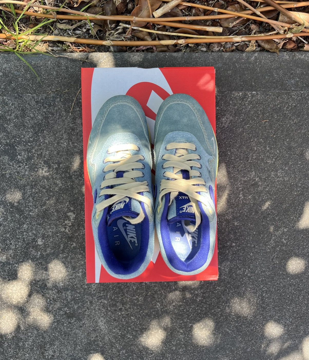 Nike NIKE AIR MAX 1 PREMIUM DIRTY DENIM Size US 5 / EU 37 - 5 Thumbnail