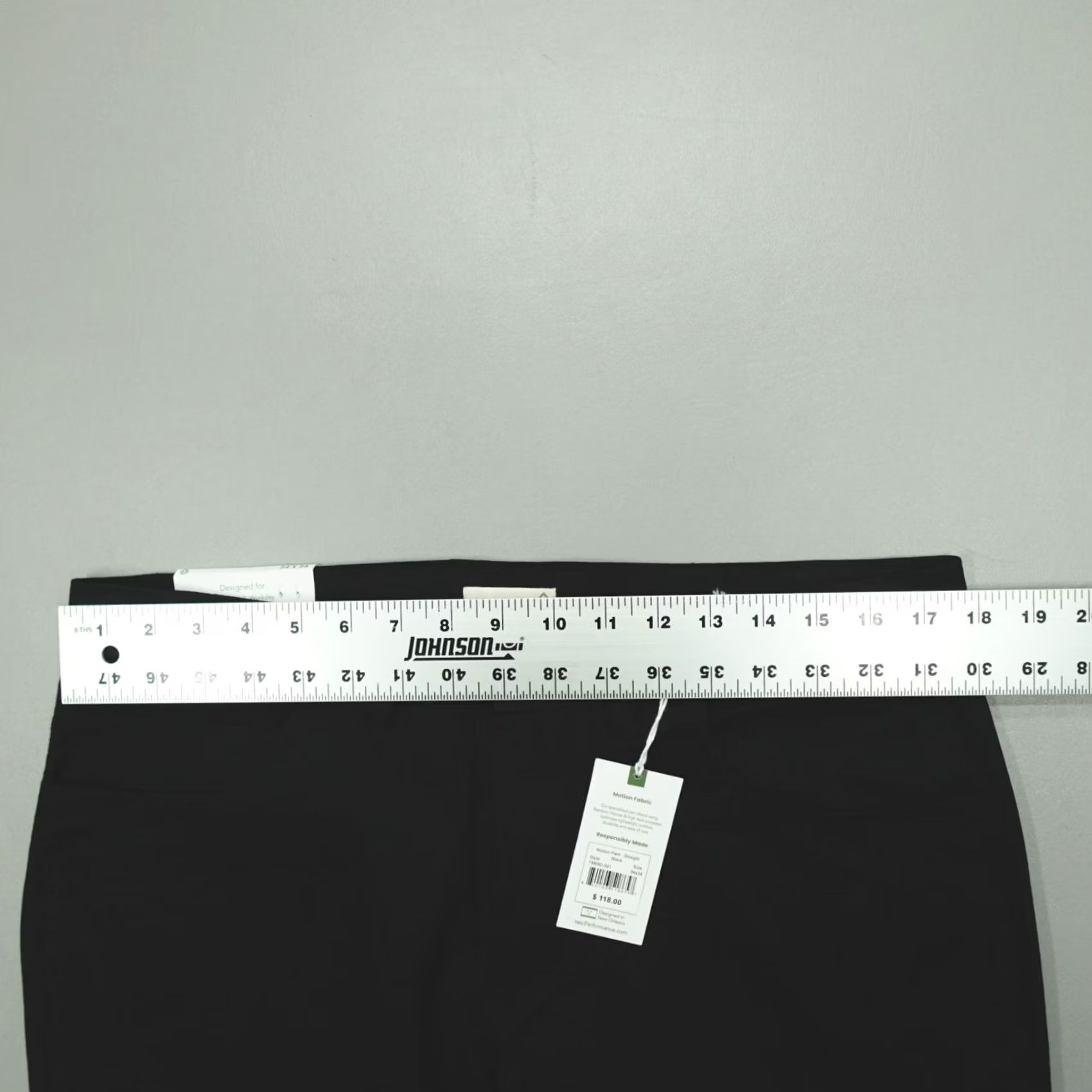Vintage Tasc Motion Pants Straight Fit Lightweight DWR Men's 34x34 Black Slim Fit Casual Chino Pants Size US 34 / EU 50 - 5 Thumbnail
