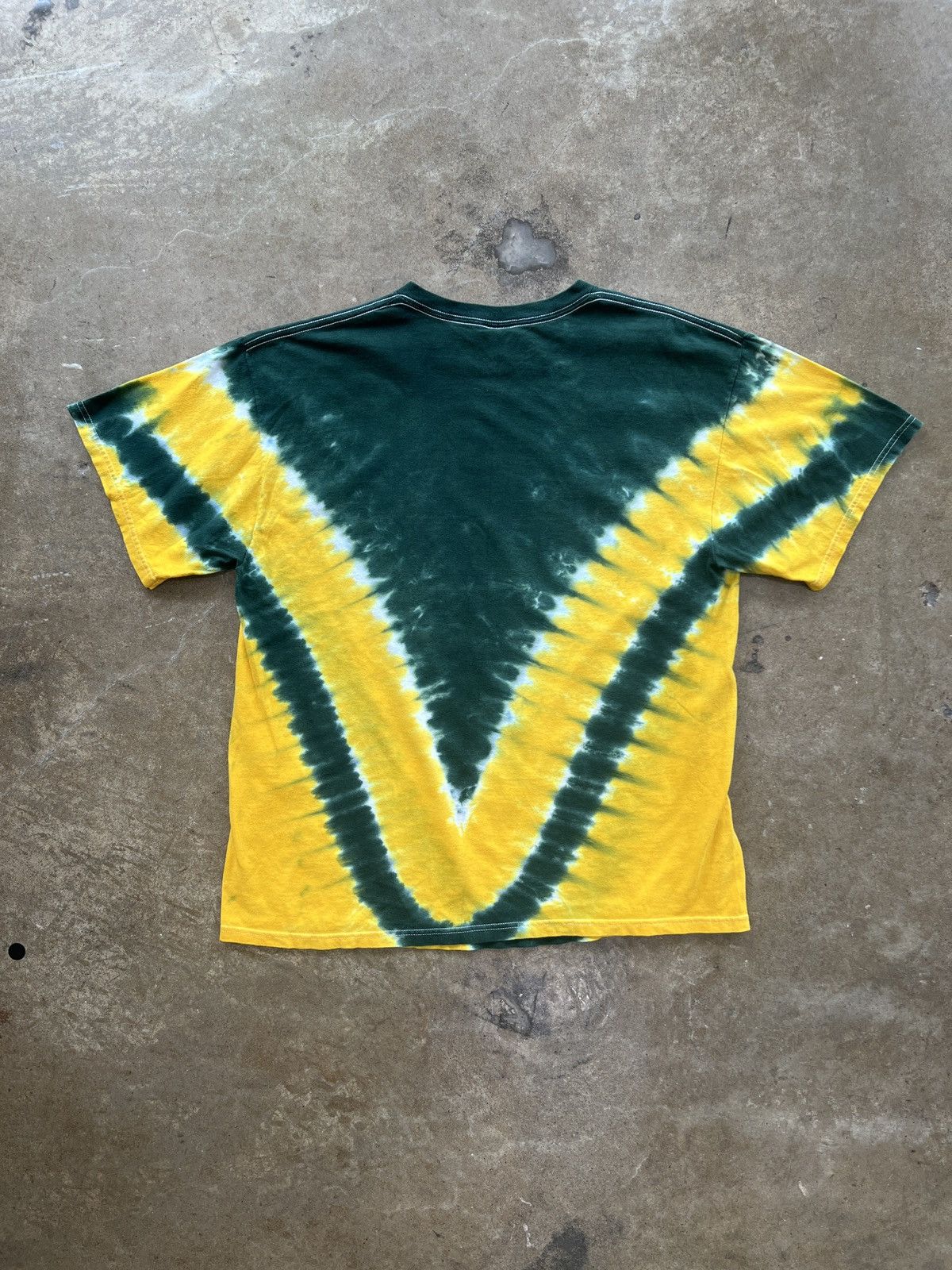 NFL Vintage NFL Y2K Green Bay Packers Tie Dyed Tee XL Size US XL / EU 56 / 4 - 4 Thumbnail