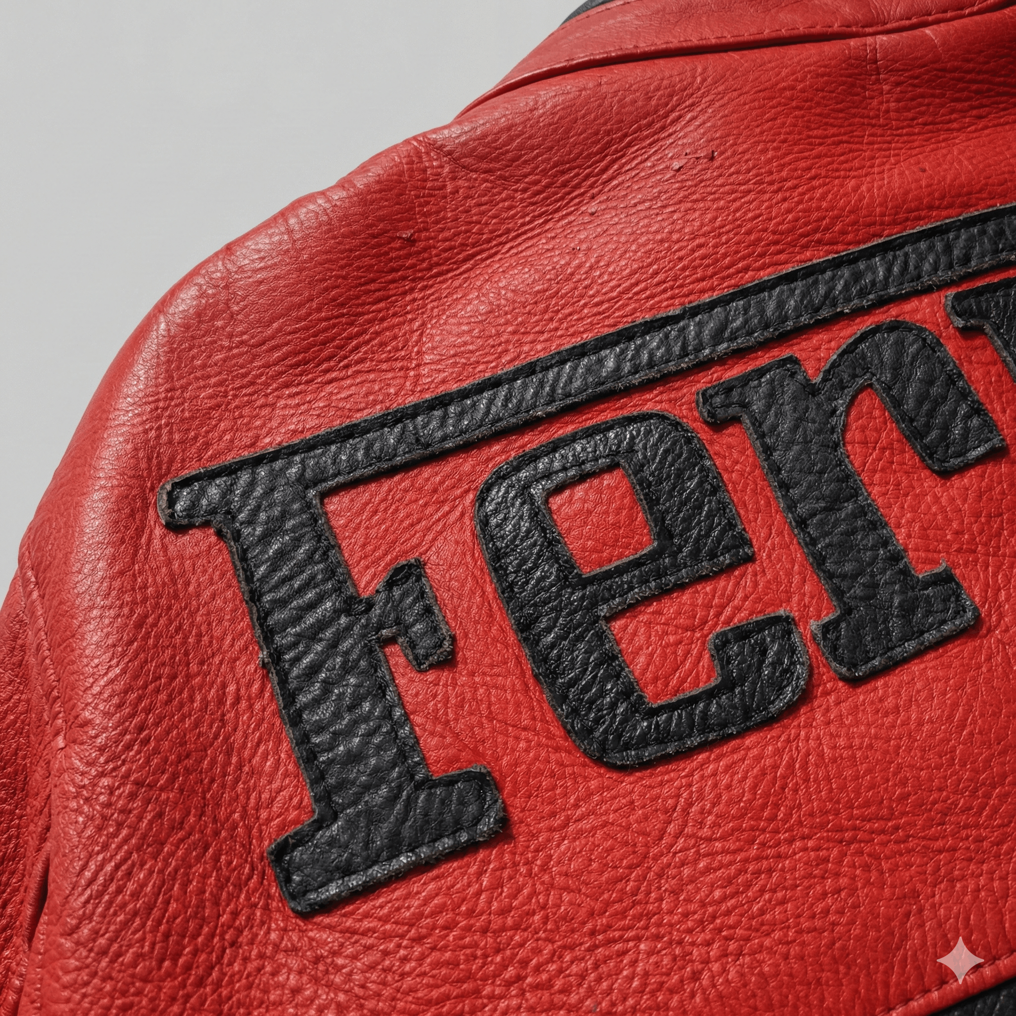 Ferrari Vintage Ferrari F1 Racing Leather Jacket Moto Biker Retr Y2K Size US L / EU 52-54 / 3 - 5 Thumbnail