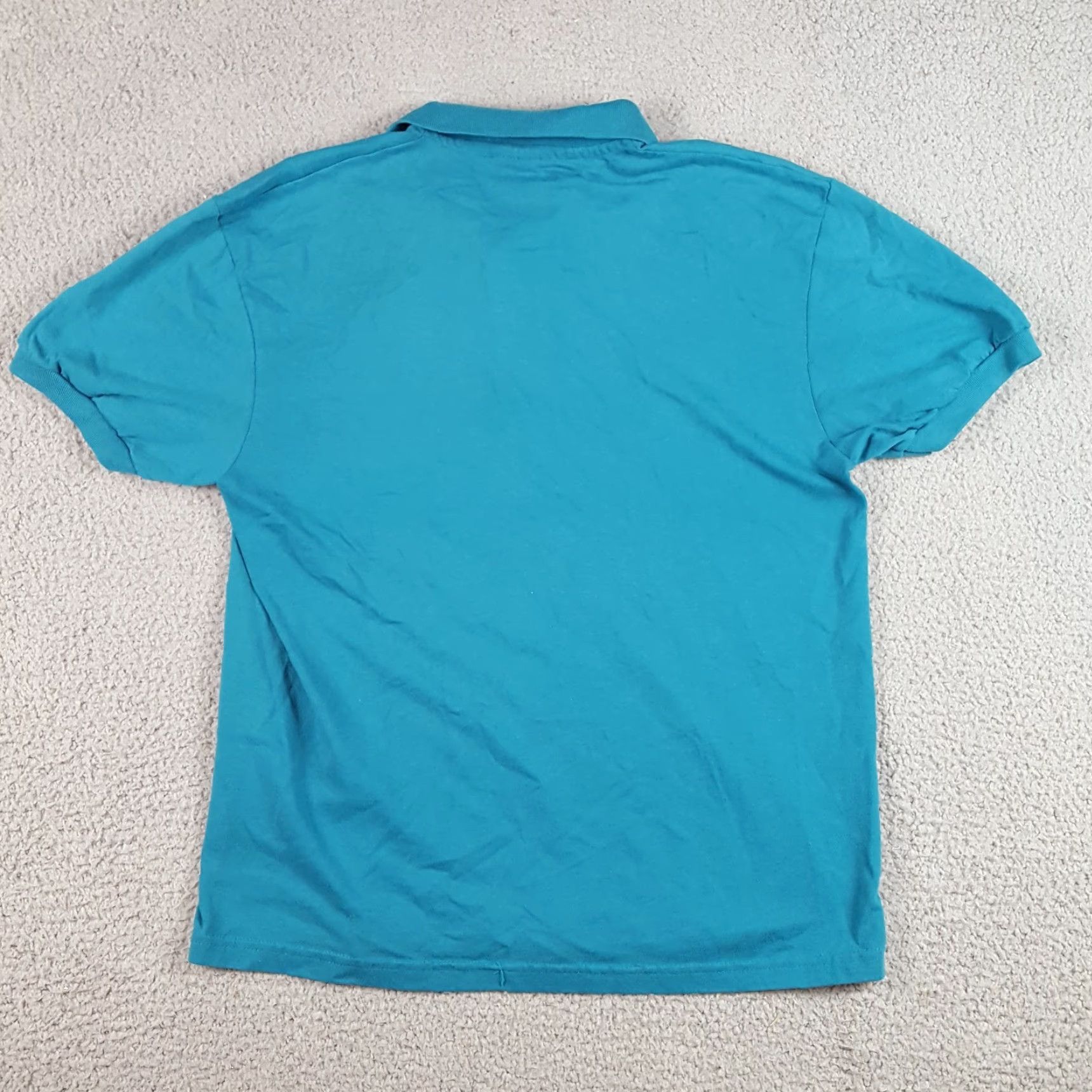 Vintage VINTAGE 80s Stedman ASL I Love You Hand Polo Shirt Sz Small Blue Surf Casual Mens Size US S / EU 44-46 / 1 - 5 Thumbnail