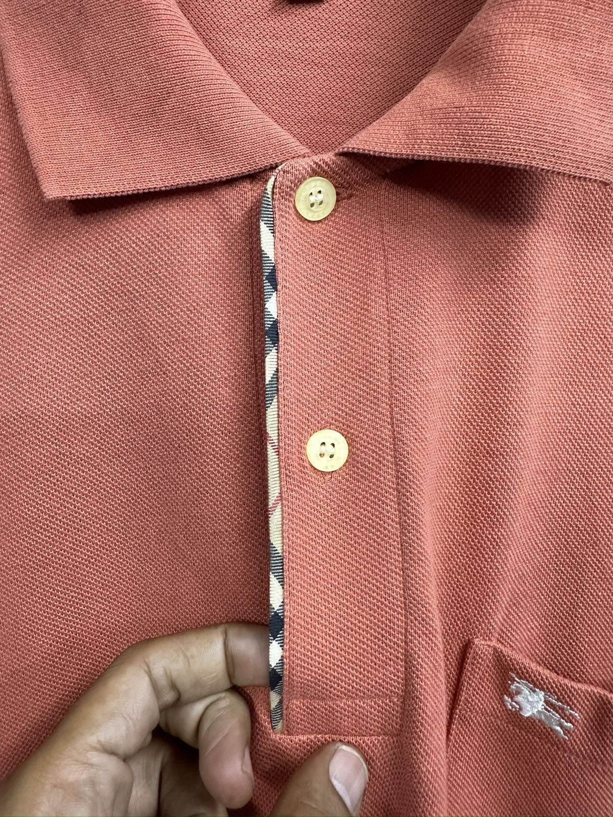 Burberry Burberry London Novacheck Longsleeve Polo Shirt A258 Size US S / EU 44-46 / 1 - 3 Thumbnail
