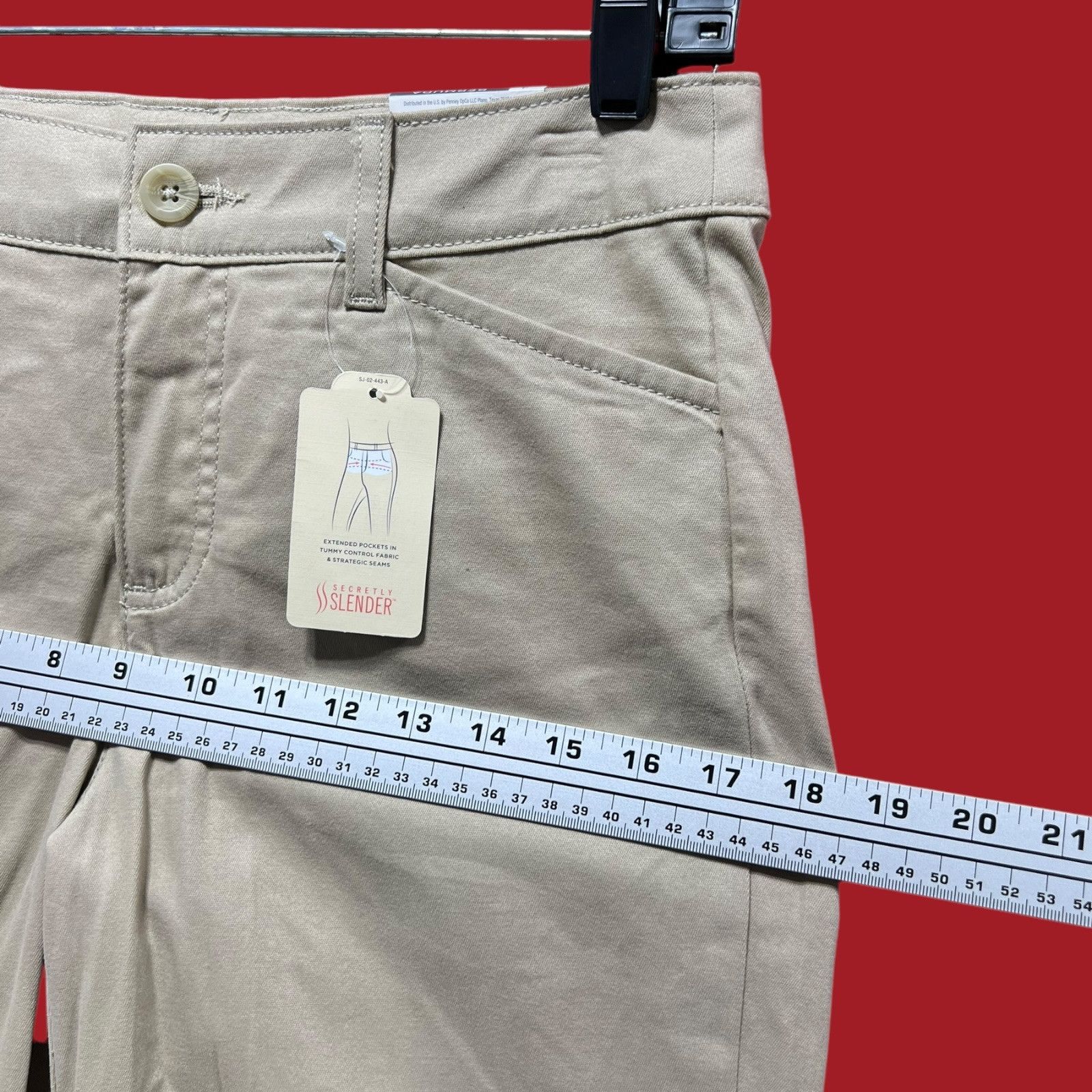 Other St. John's Bay - Women's Mid-Rise Cargo Bermuda Short - 11" Size 27" / US 4 / IT 40 - 6 Thumbnail