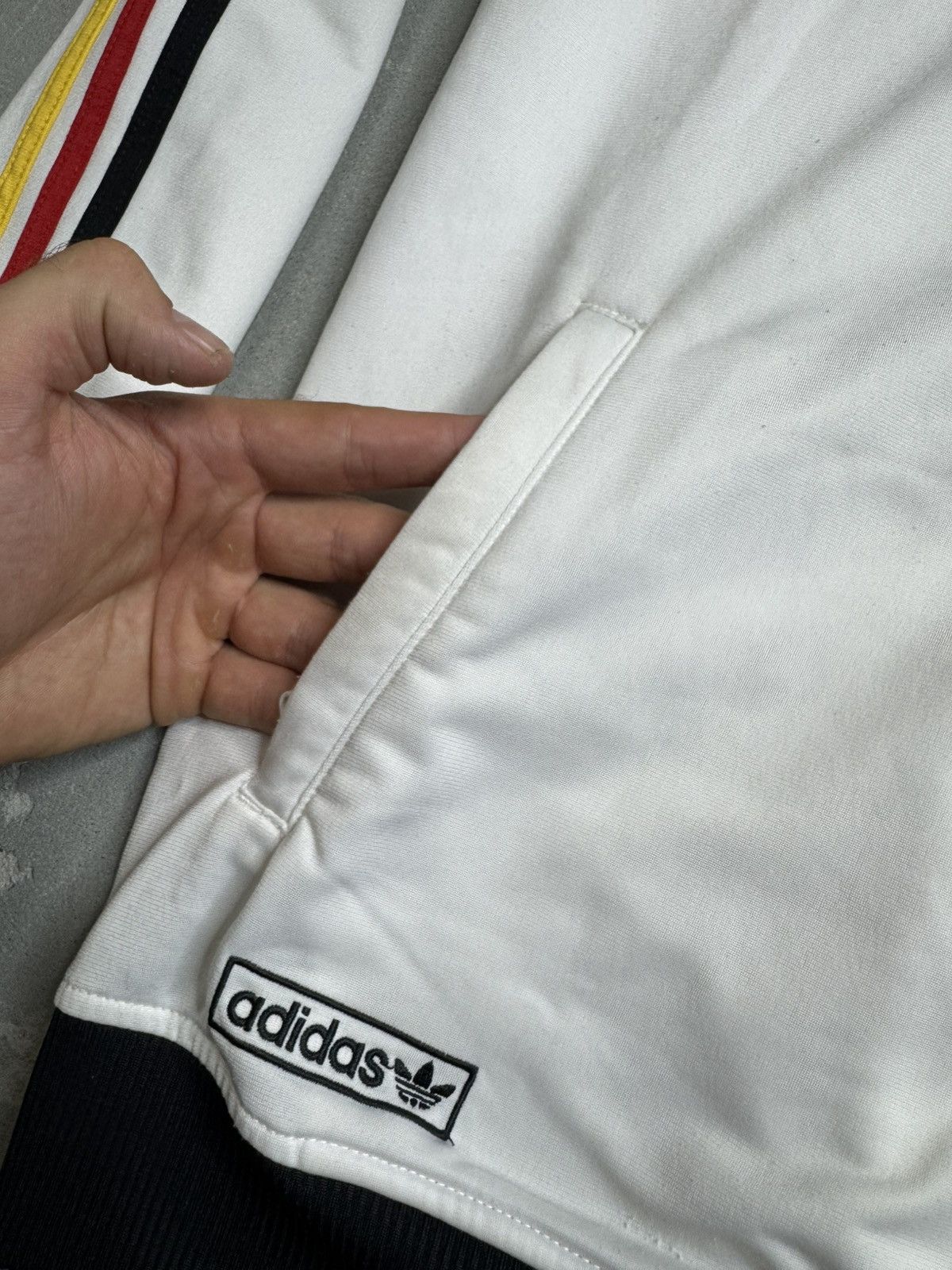 Adidas Adidas Deutschland track top (with a zipper) Size US XL / EU 56 / 4 - 5 Thumbnail