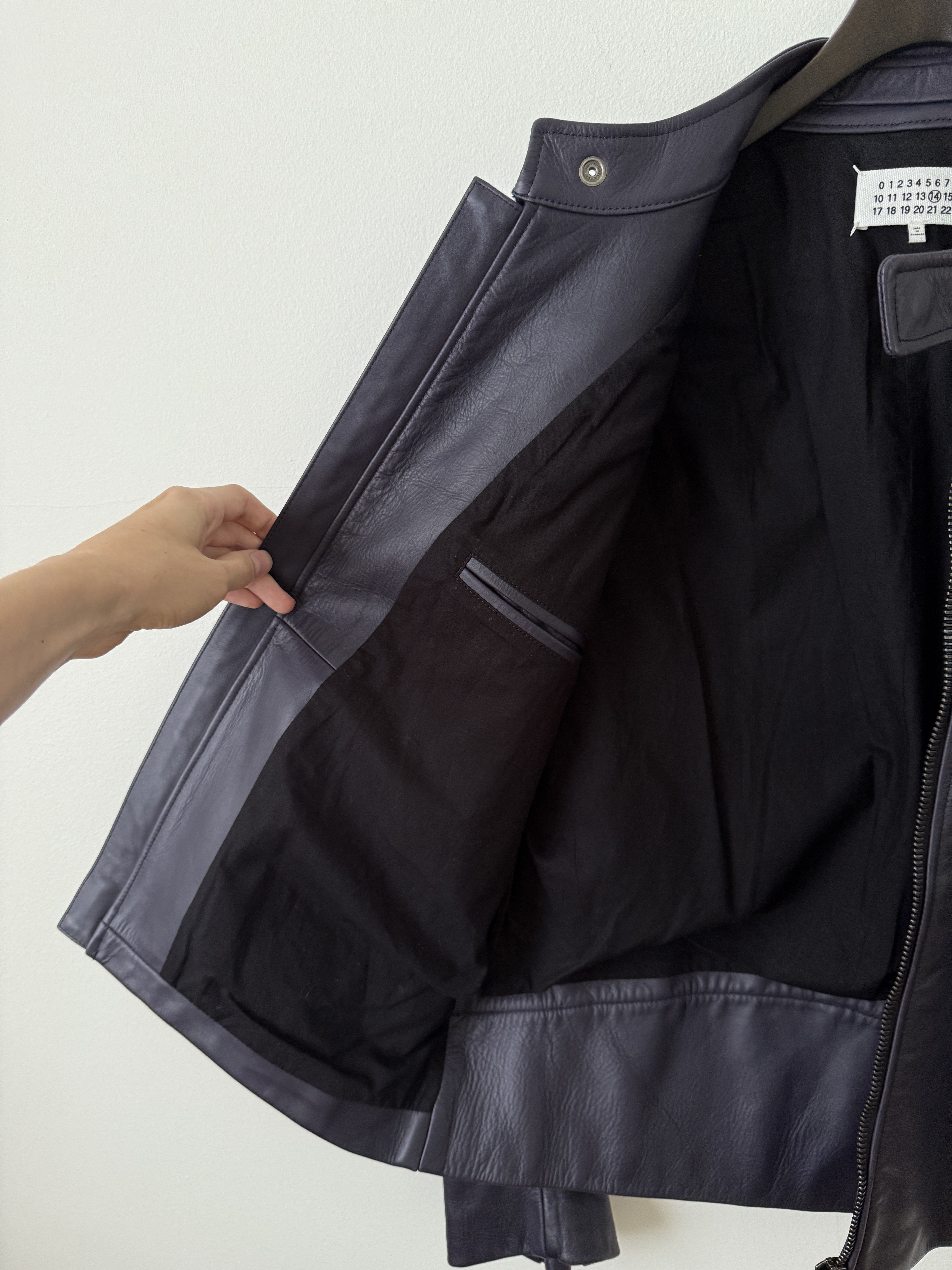 Maison Margiela 2013 5 Zip Leather Moto Jacket Size US L / EU 52-54 / 3 - 15 Thumbnail
