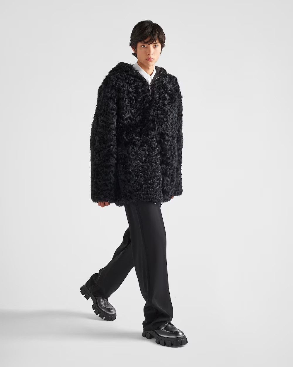 Prada o1bcso1str1025 Kalgan Jacket in Black Size US S / EU 44-46 / 1 - 2 Thumbnail