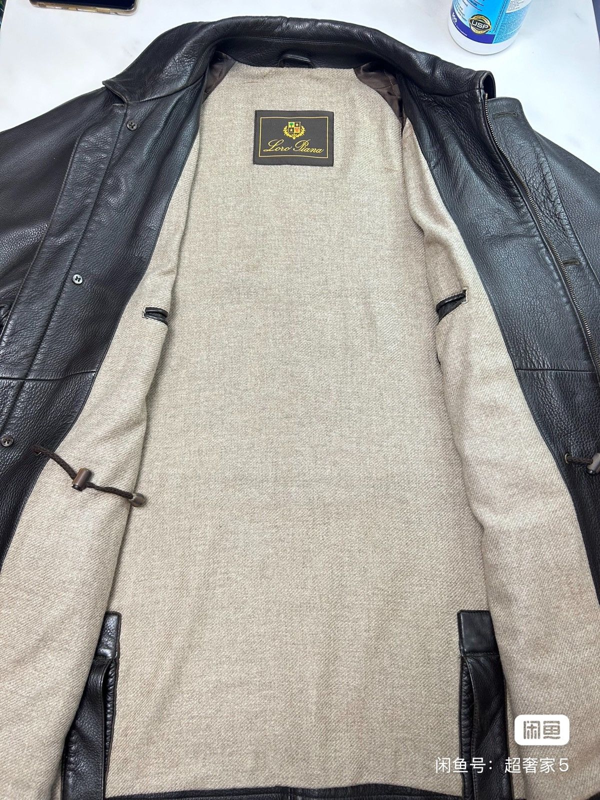Loro Piana LORO PIANA Men's deerskin cashmere coat, reindeer skin out Size US L / EU 52-54 / 3 - 7 Thumbnail