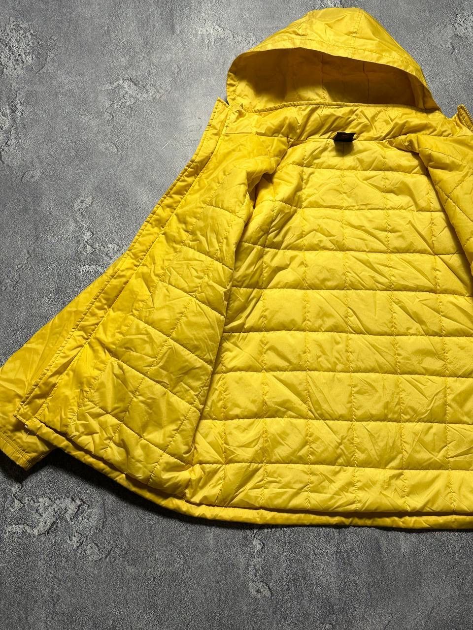 Nike × Vintage Nike Vintage Yellow Big logo Jacket Size US XL / EU 56 / 4 - 12 Thumbnail