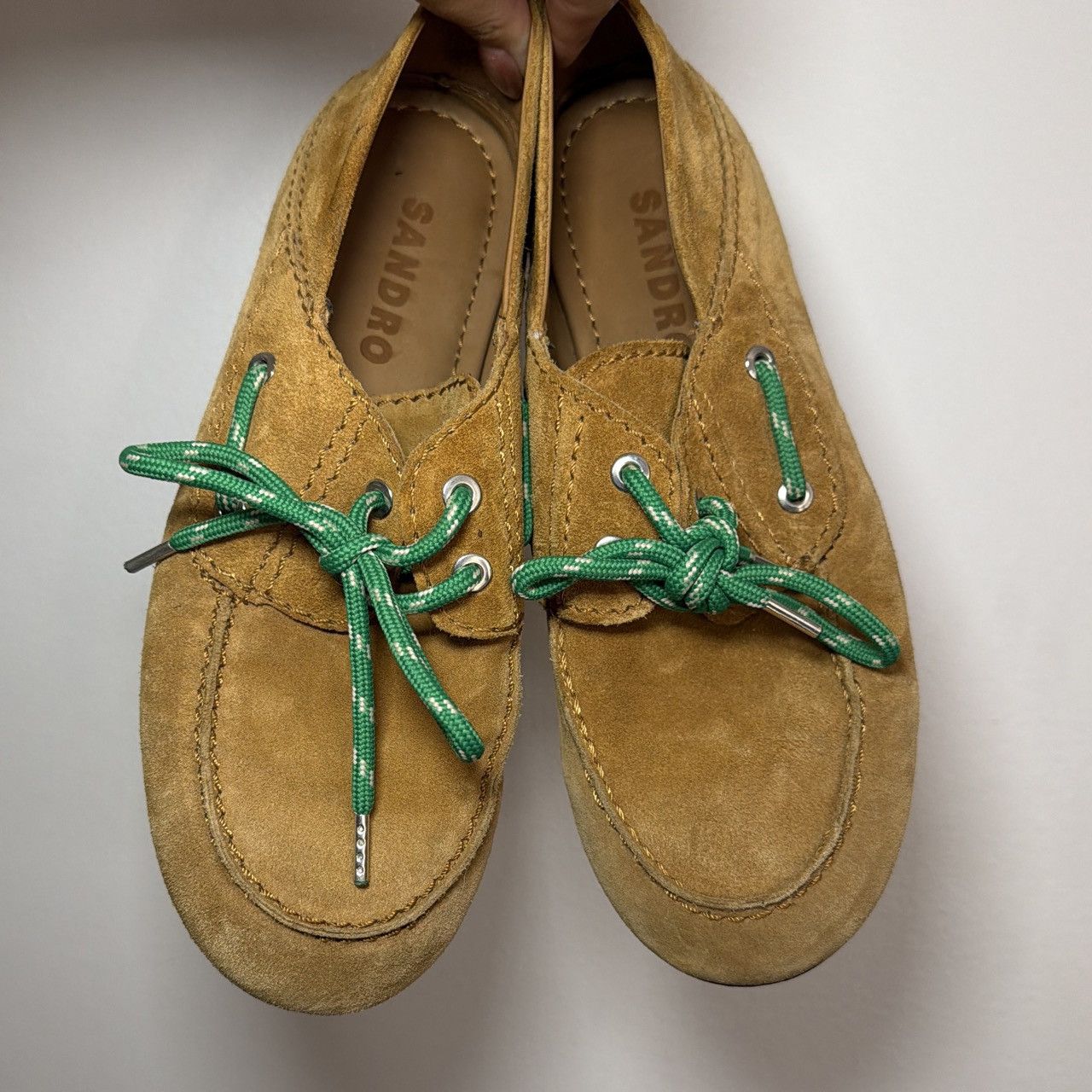 Sandro SANDRO Suede loafer Size US 7.5 / IT 37.5 - 1 Thumbnail