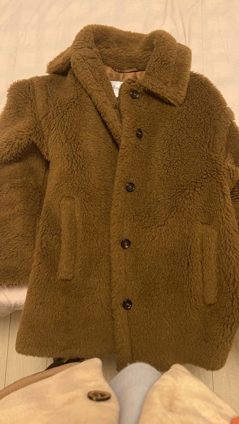 Max Mara Max Mara Cropped Teddy Coat Size S / US 4 / IT 40 - 1 Thumbnail