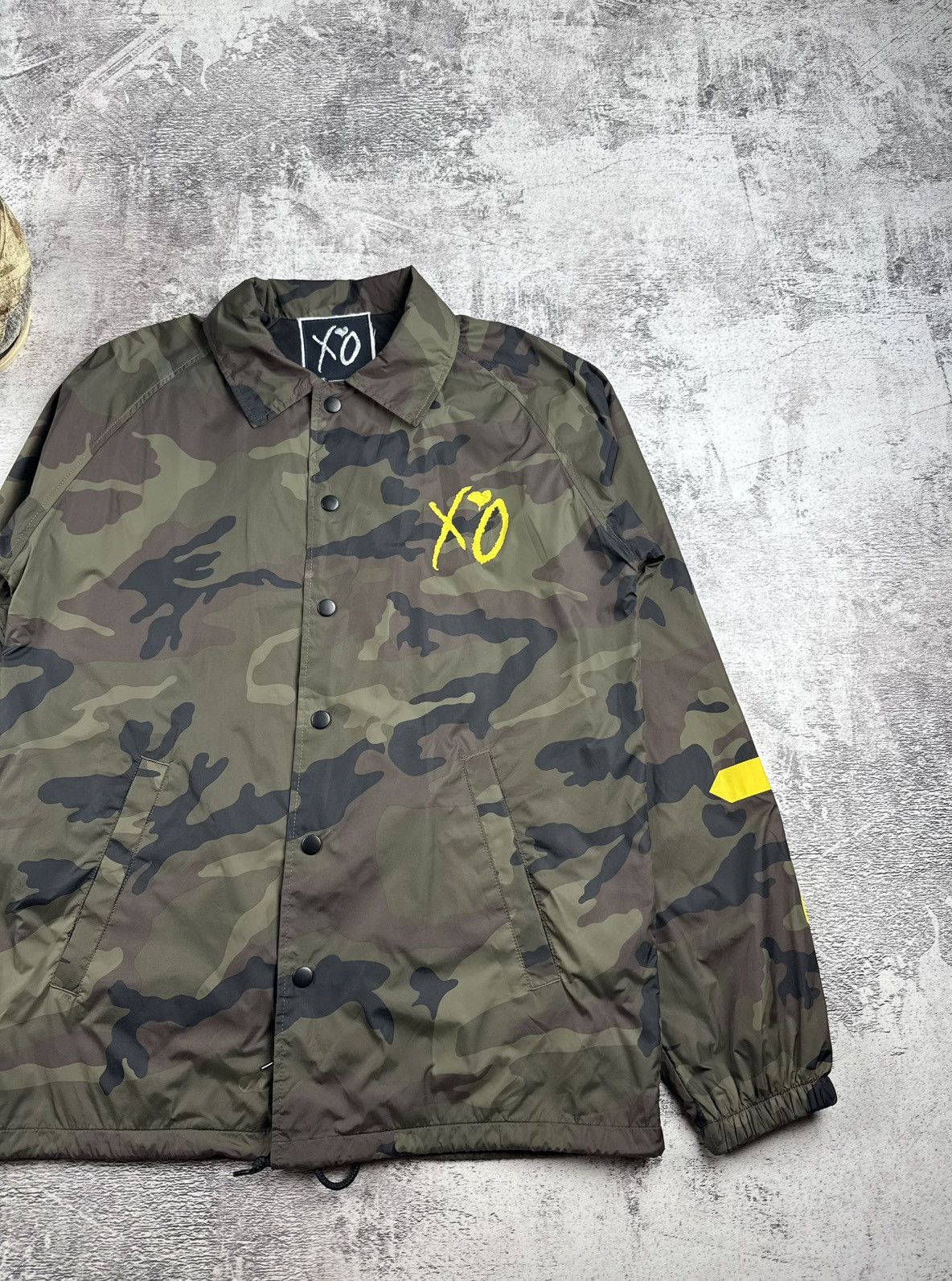 The Weeknd The Weekend Camo ,,If it Ain’t XO Then It Gotta Go’’ Rare Bomber Light Jacket Size US S / EU 44-46 / 1 - 4 Thumbnail