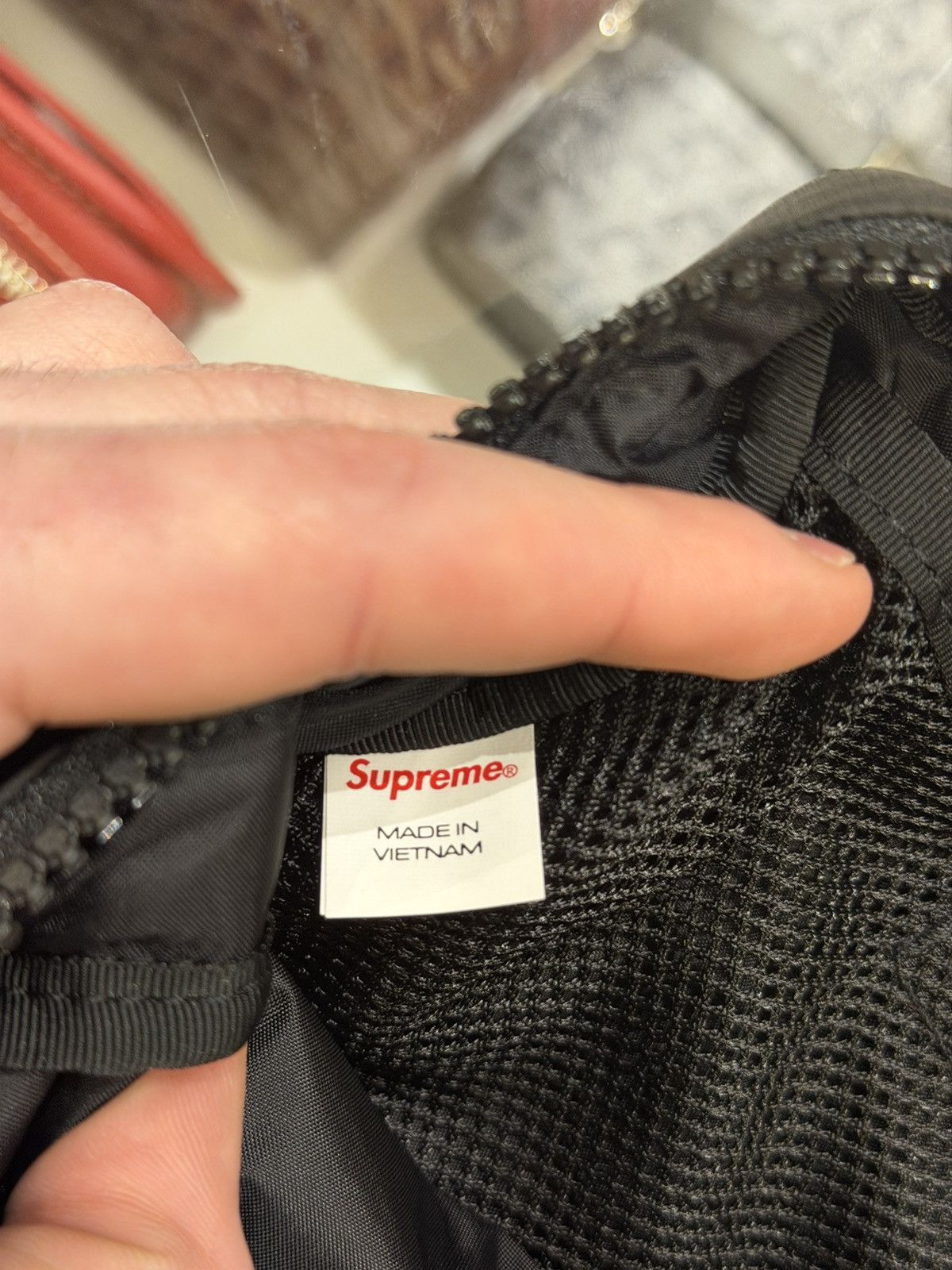 Supreme Supreme x Pertex Puffer Pouch - Black Size ONE SIZE - 5 Thumbnail